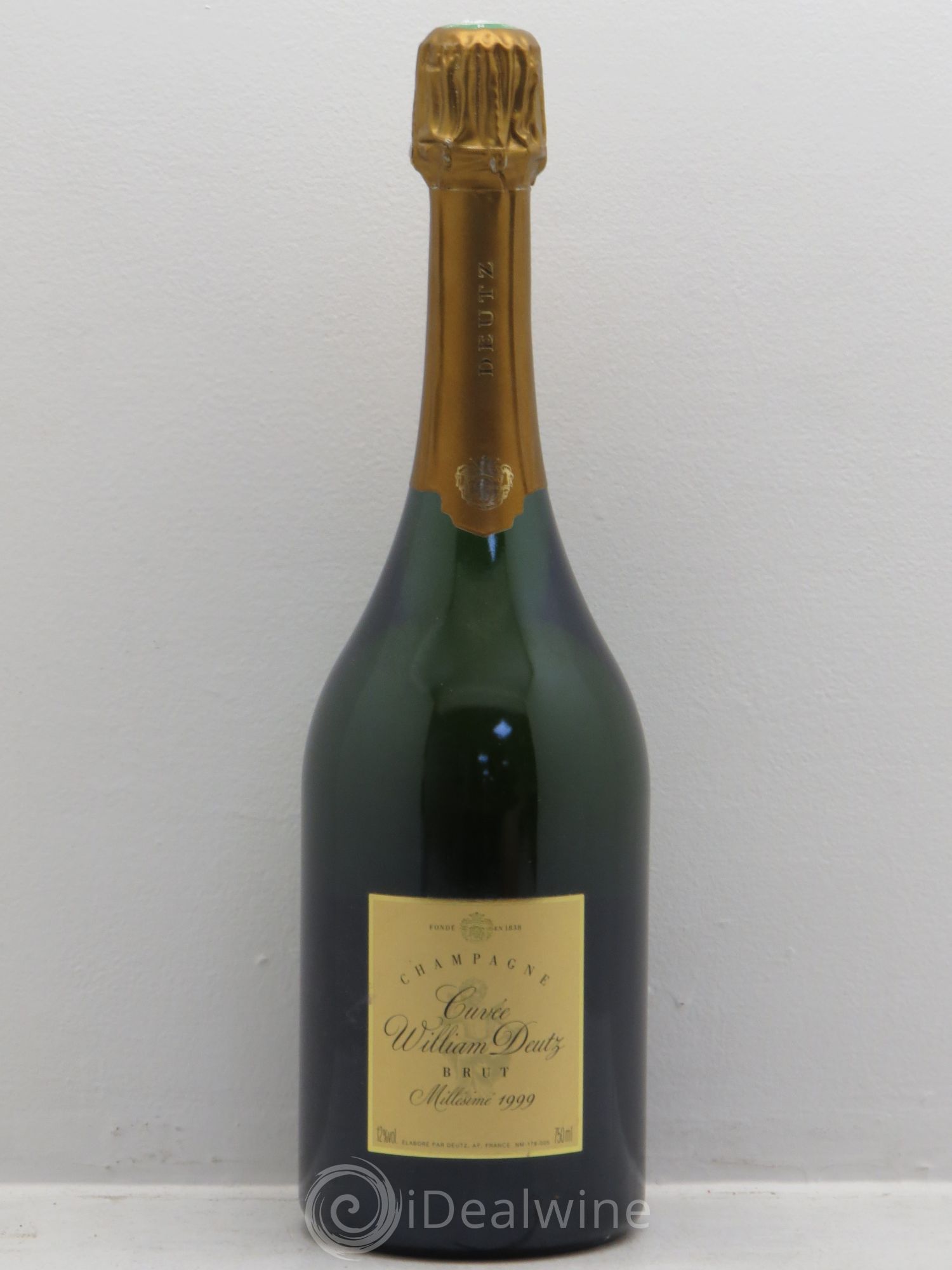 Cuvée William Deutz Deutz 1999 - Lot de 1 bouteille - 0