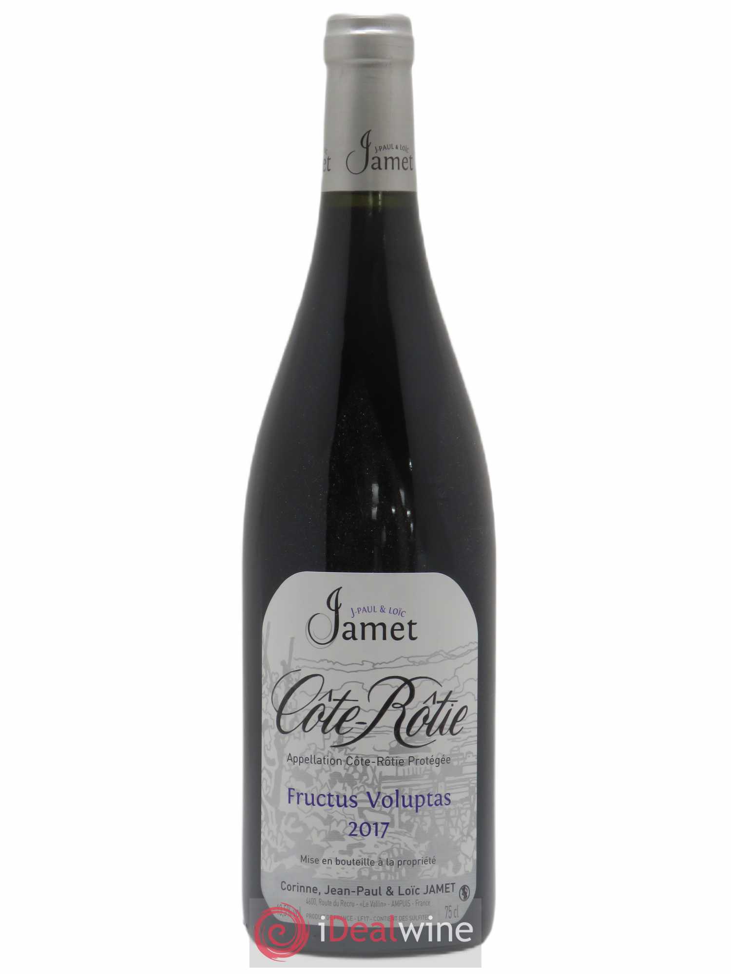 Côte-Rôtie Fructus Voluptas Jamet (Domaine) 2017 - Lot de 1 bouteille - 0