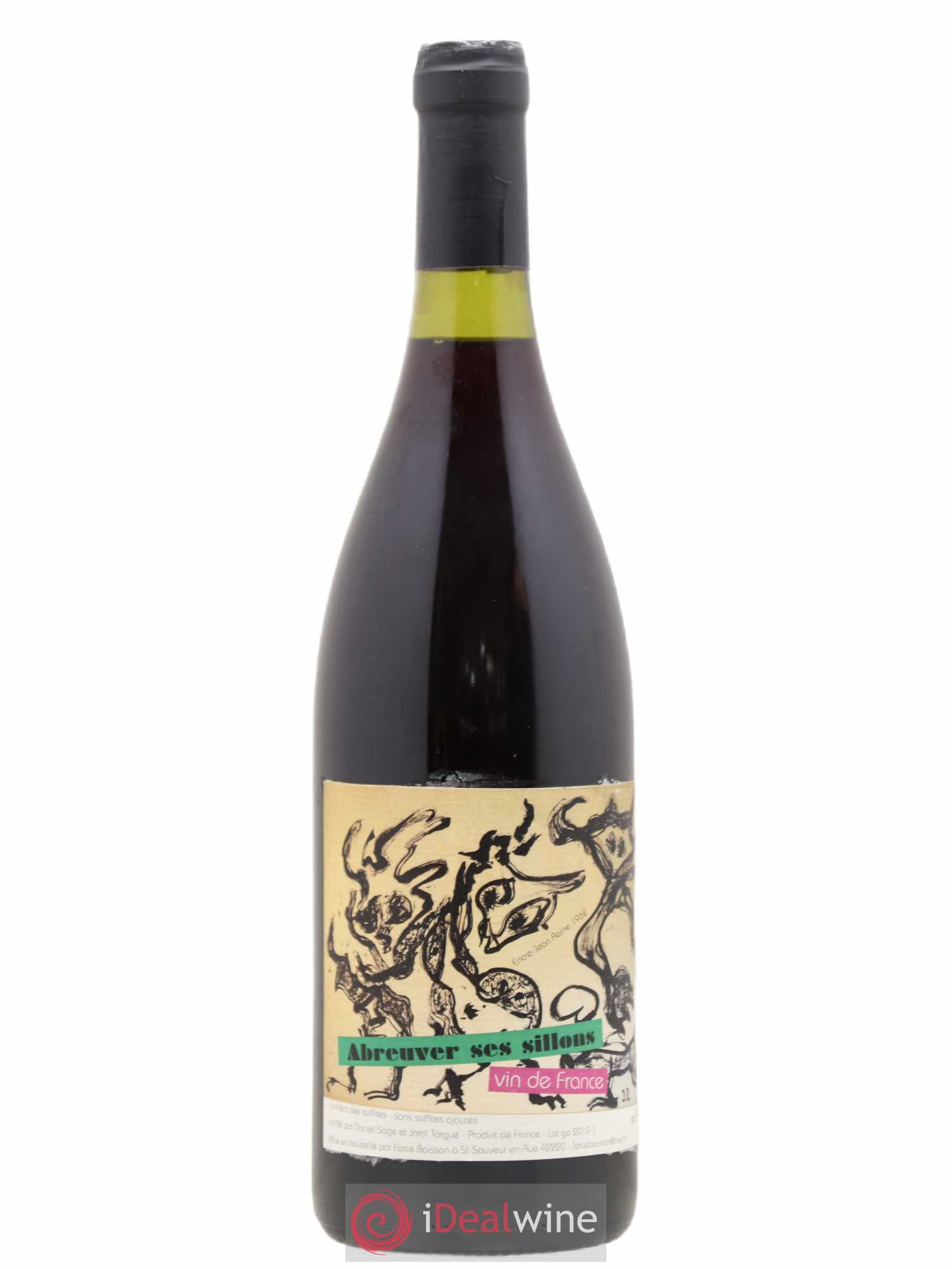 Vin de France Abreuver ses sillons Daniel Sage 2018 - Lot de 1 bouteille - 0