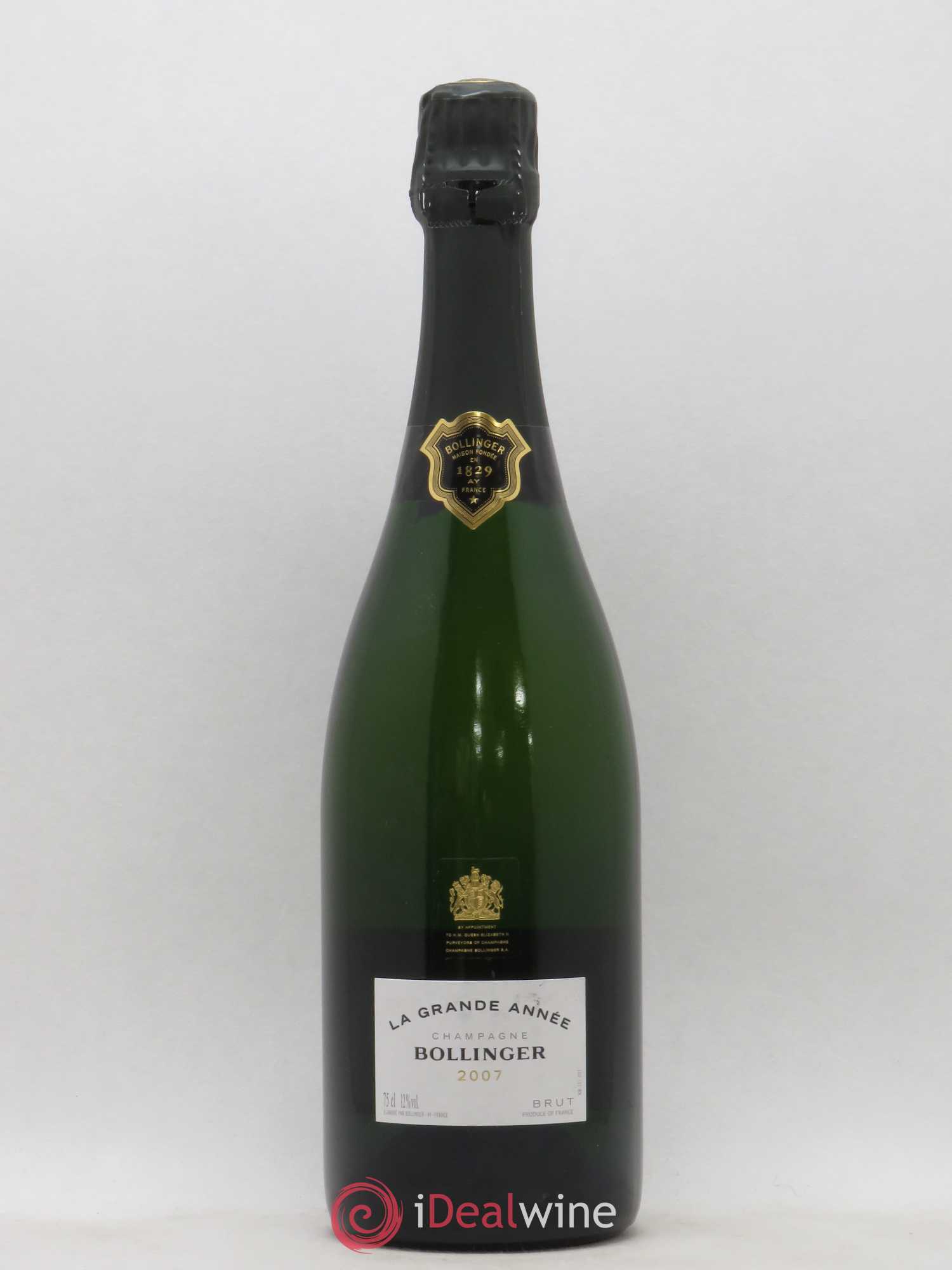 La Grande Année Brut Bollinger 2007 - Lot de 1 bouteille - 0