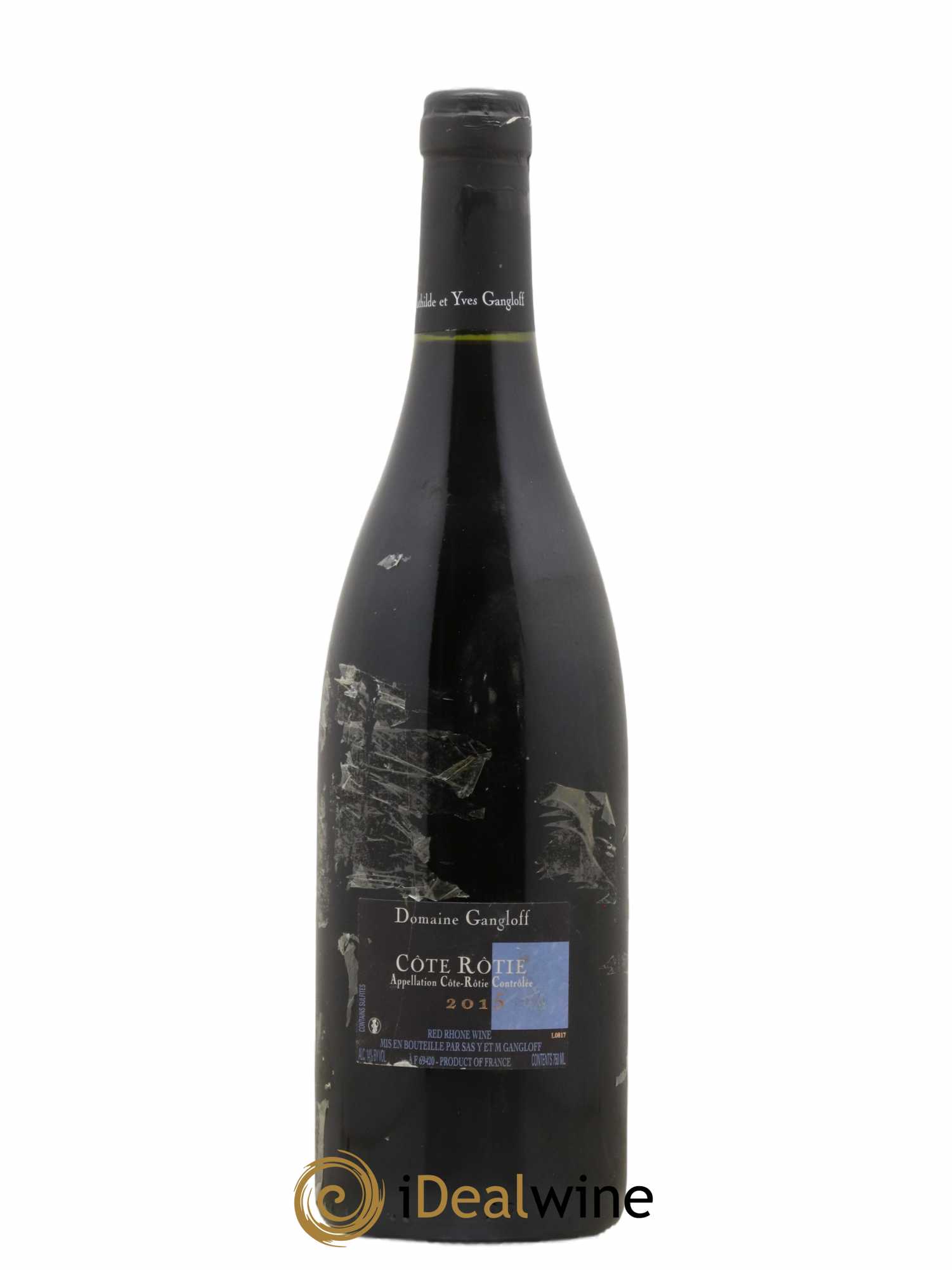 Côte-Rôtie La Barbarine Gangloff (Domaine) 2015 - Lot de 1 bouteille - 1