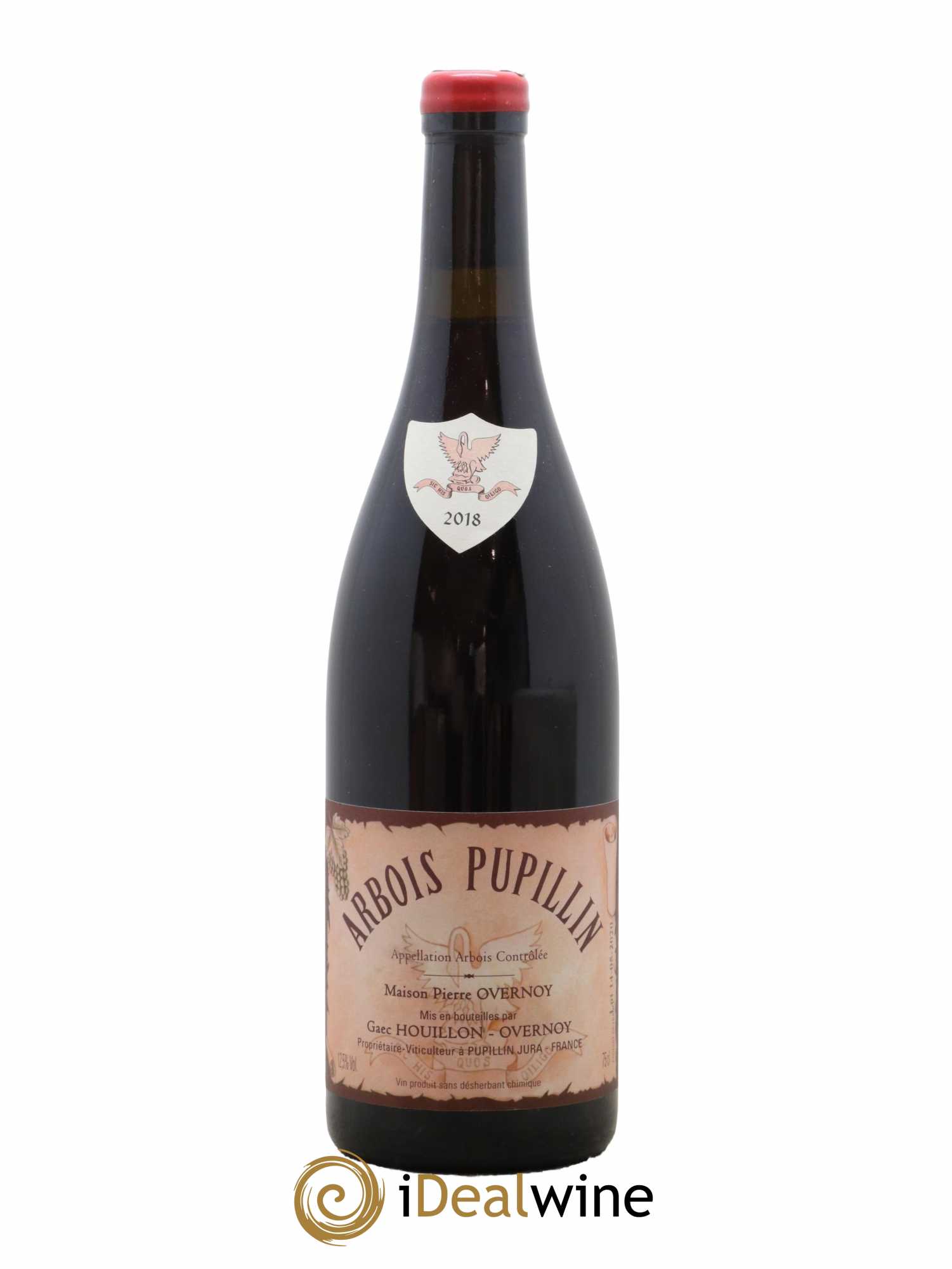 Arbois-Pupillin Poulsard (cire rouge) Overnoy-Houillon (Domaine) 2018 - Lot de 1 bouteille - 0