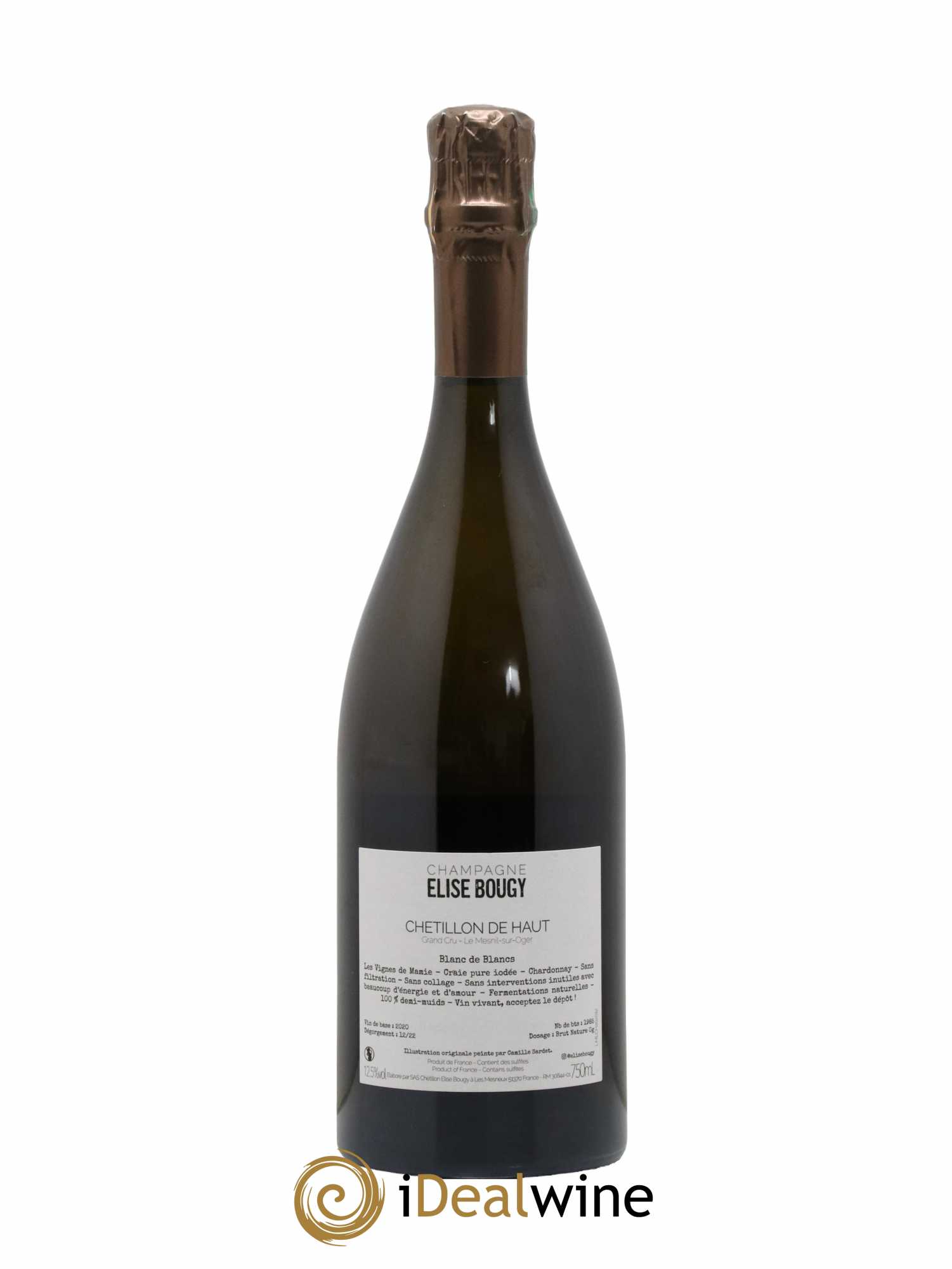 Chétillon de Haut Le Mesnil sur Oger Elise Bougy - Lot de 1 bouteille - 1