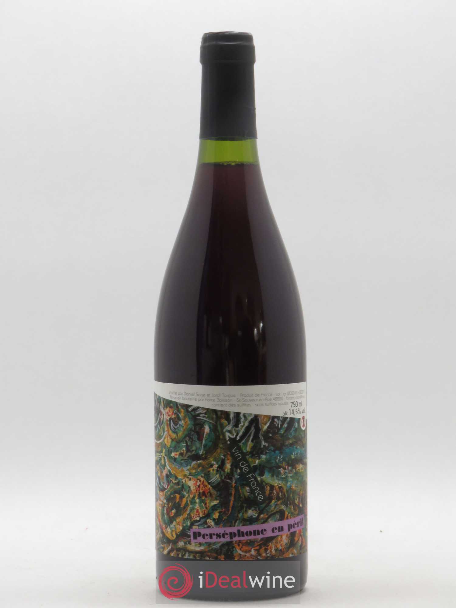 Vin de France Persephone en Peril Daniel Sage Assemblage 2018-2019 - Lot de 1 bouteille - 0