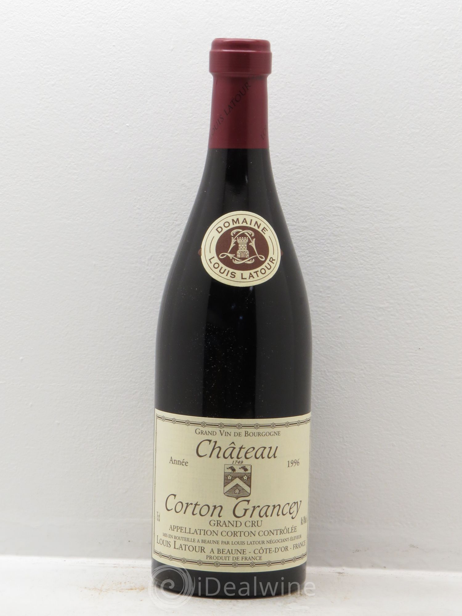 Corton Grand Cru Château Corton Grancey Louis Latour 1996 - Lot de 6 bouteilles - 0