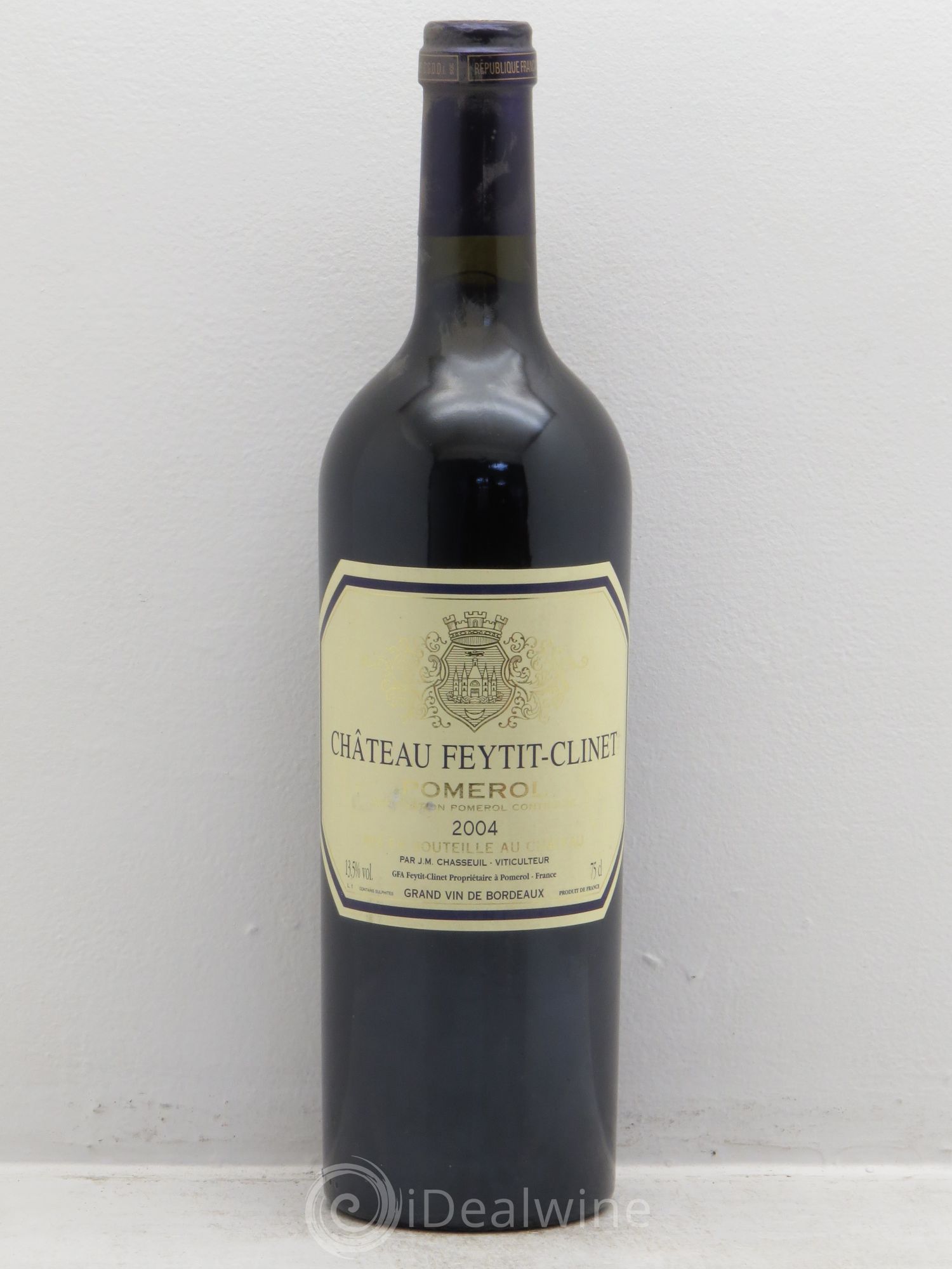 Château Feytit-Clinet 2004 - Posten von 1 Flasche - 0