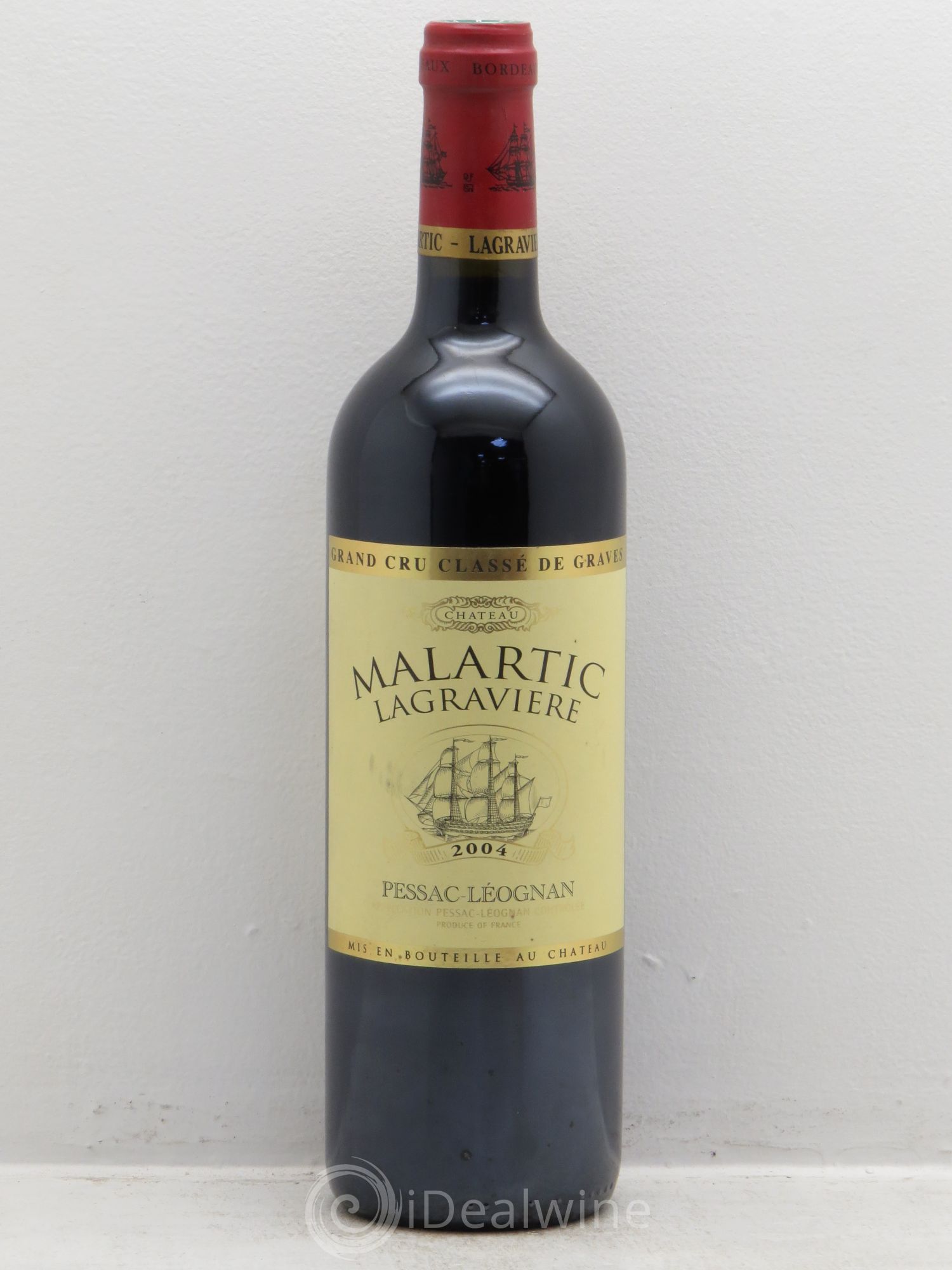 Château Malartic-Lagravière Cru Classé de Graves 2004 - Lot de 1 bouteille - 0