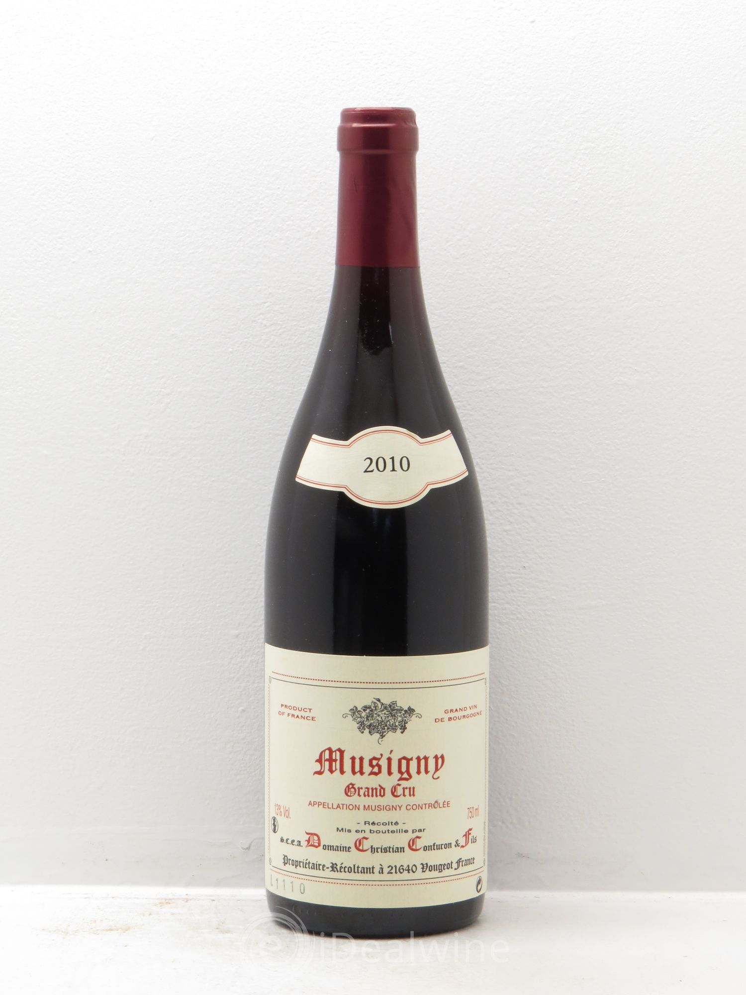 Musigny Grand Cru Christian Confuron 2010 - Lot de 1 bouteille - 0