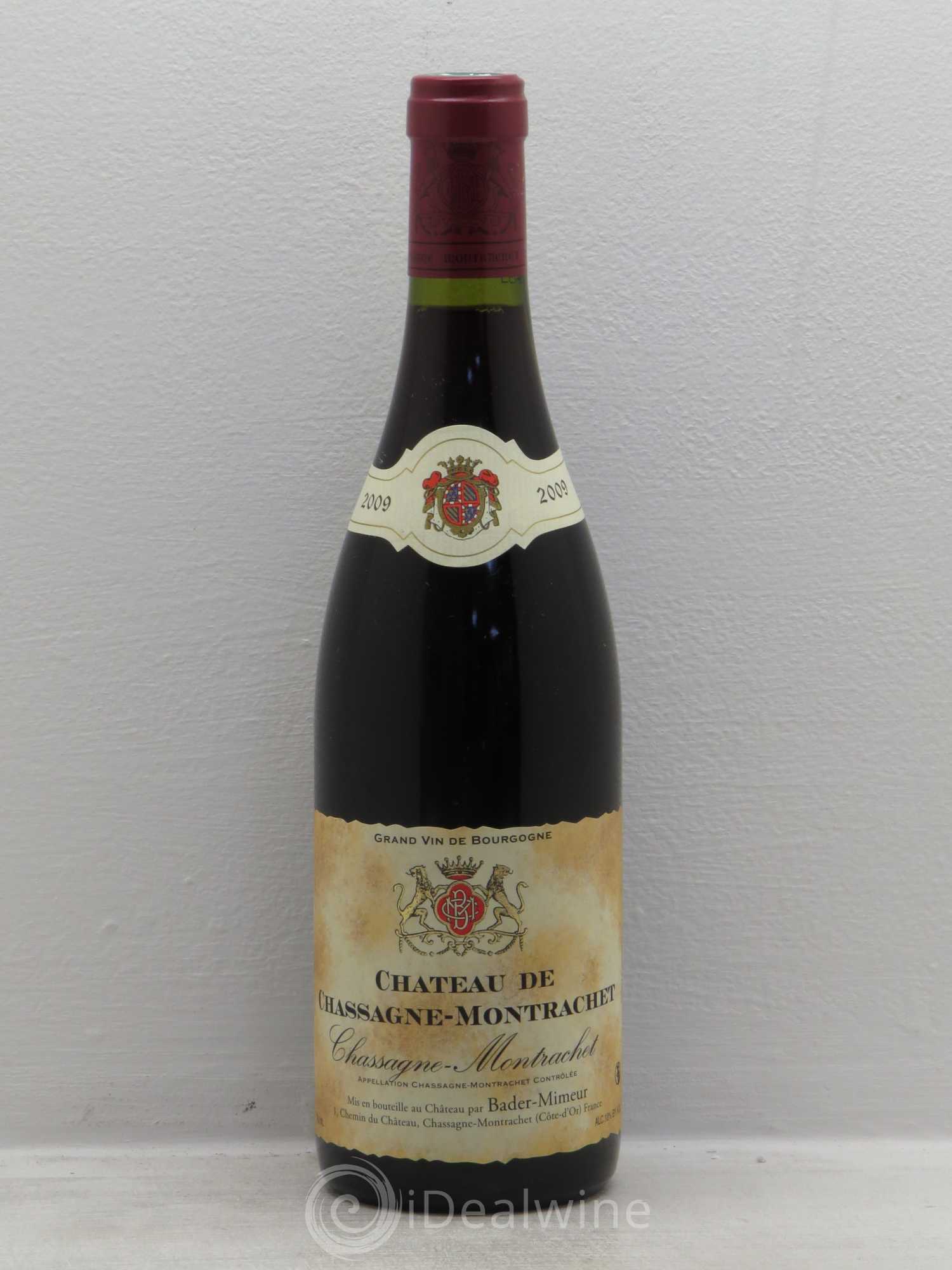 Chassagne-Montrachet Bader-Mimeur 2009 - Lot de 6 bouteilles - 0