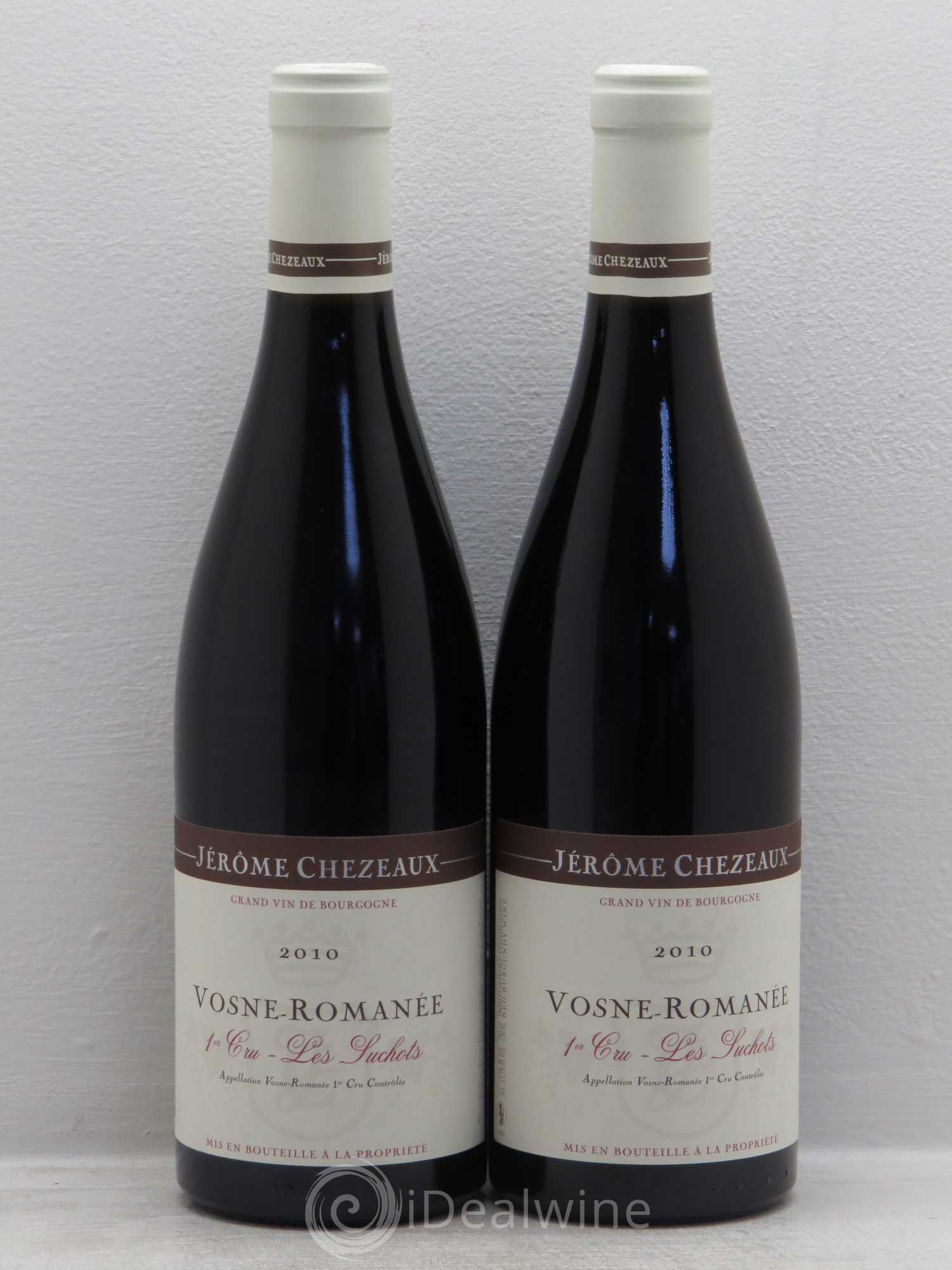 Vosne-Romanée 1er Cru J.Chezeaux 2010 - Lot de 2 bouteilles - 0