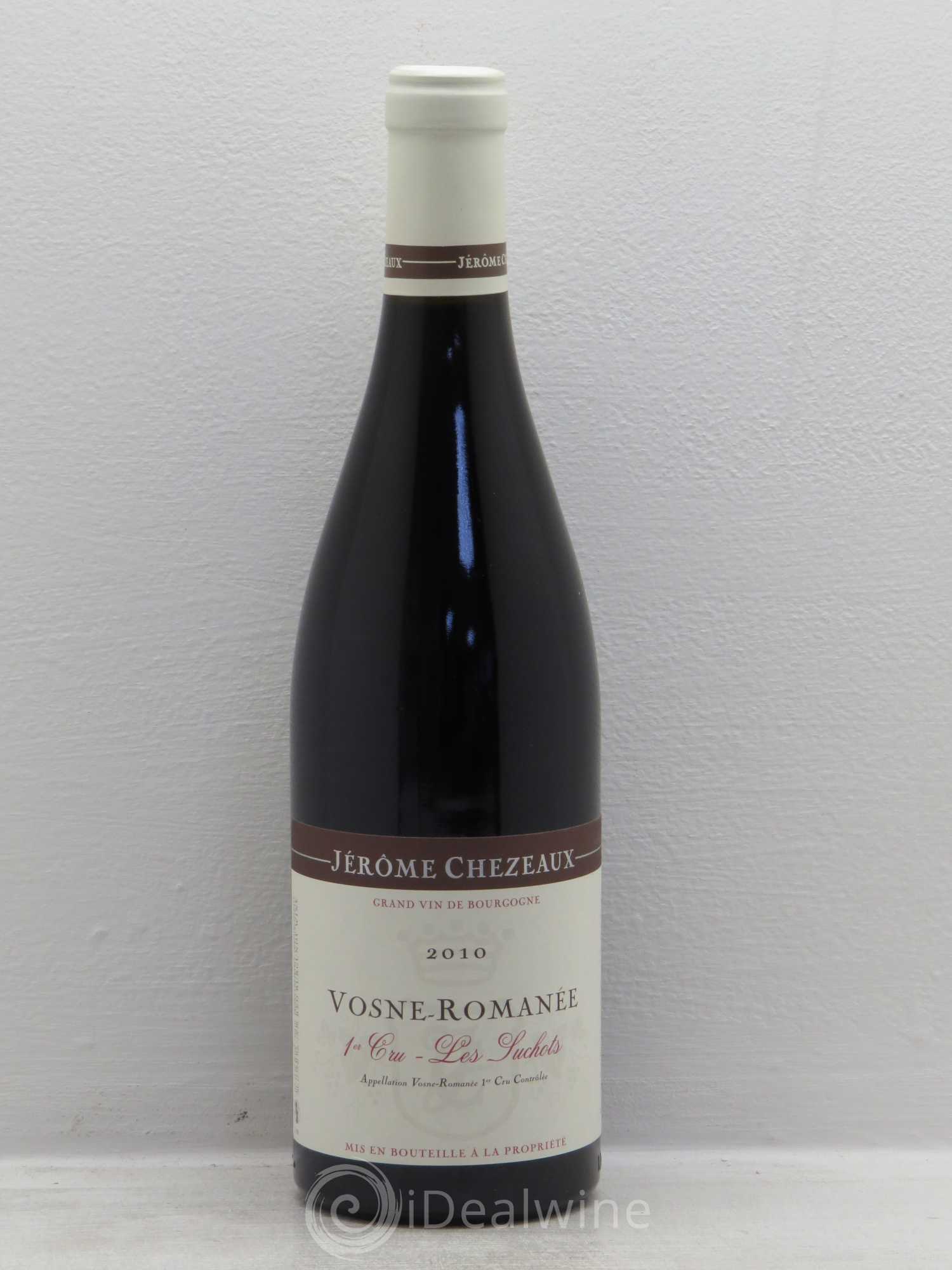 Vosne-Romanée 1er Cru J.Chezeaux 2010 - Lot de 1 bouteille - 0