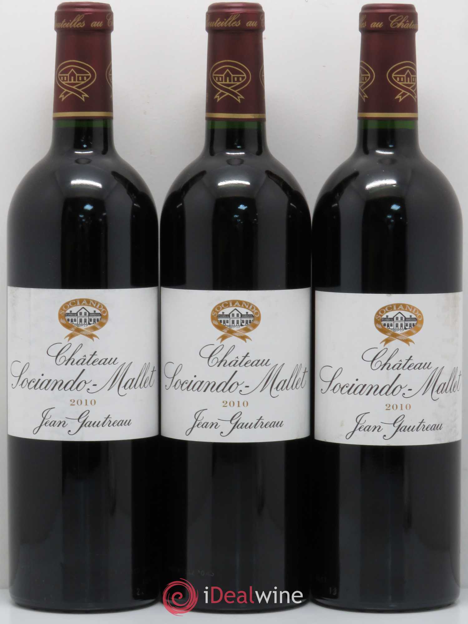 Château Sociando Mallet (sans prix de réserve) 2010 - Lot de 6 bouteilles - 2