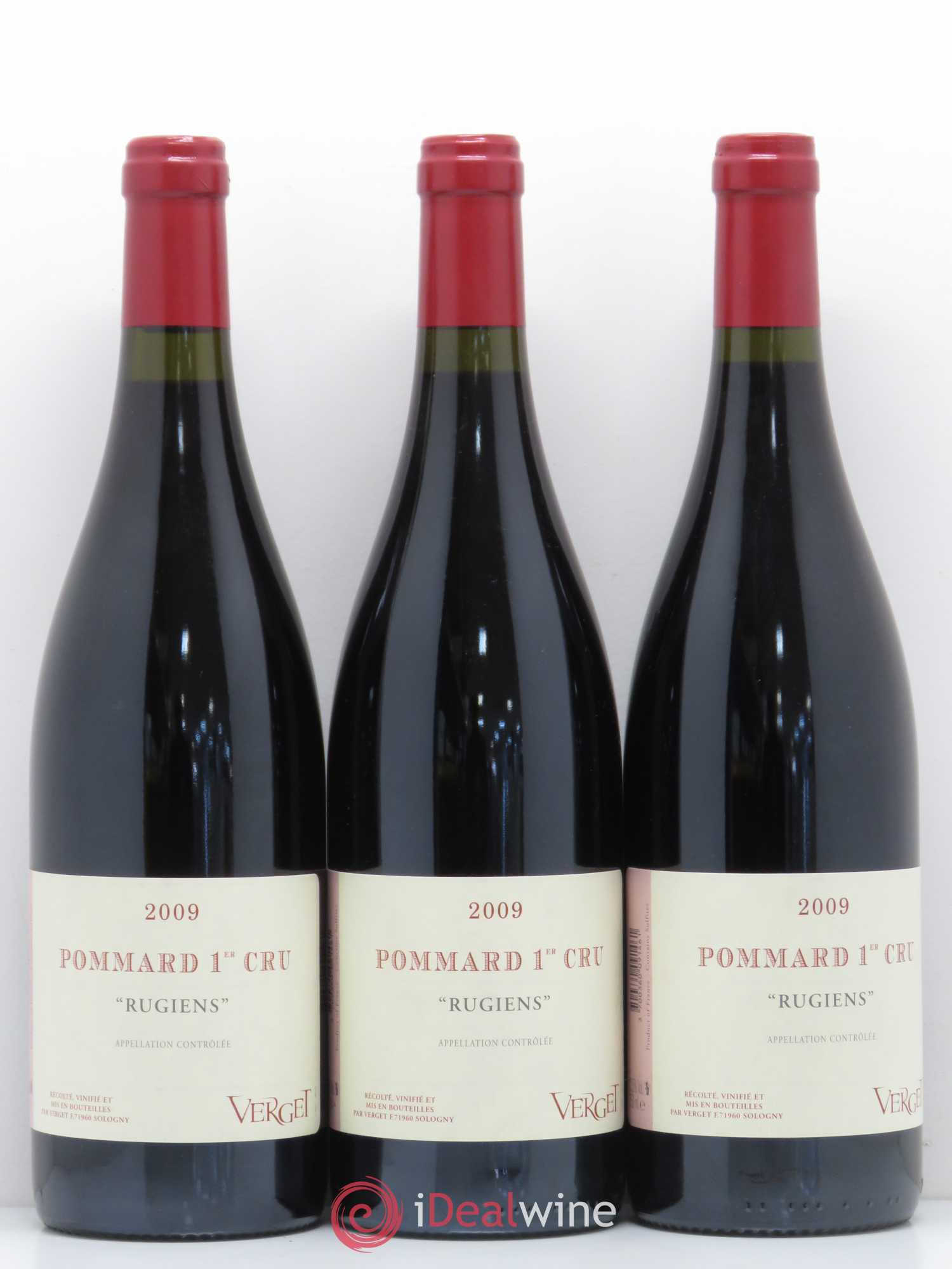 Pommard 1er Cru Les Rugiens Verget 2009 - Lot de 6 bouteilles - 2