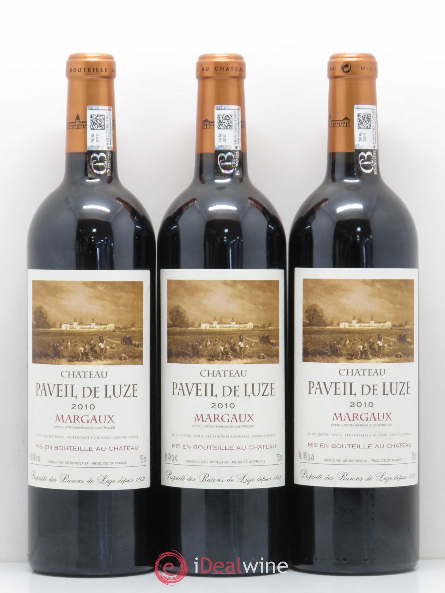 Château Paveil de Luze Cru Bourgeois 2010 - Lot de 6 bouteilles - 2