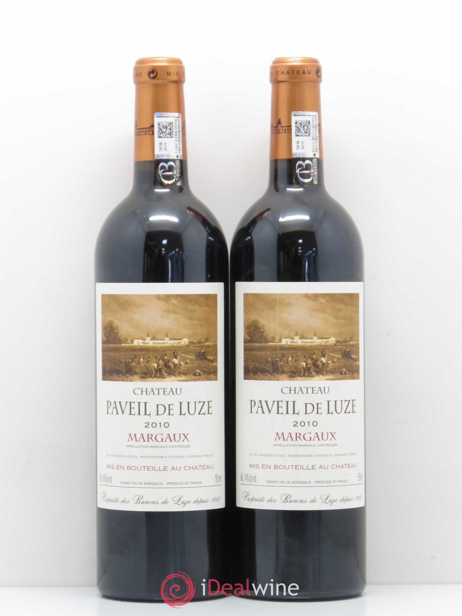 Château Paveil de Luze Cru Bourgeois 2010 - Lot de 5 bouteilles - 2