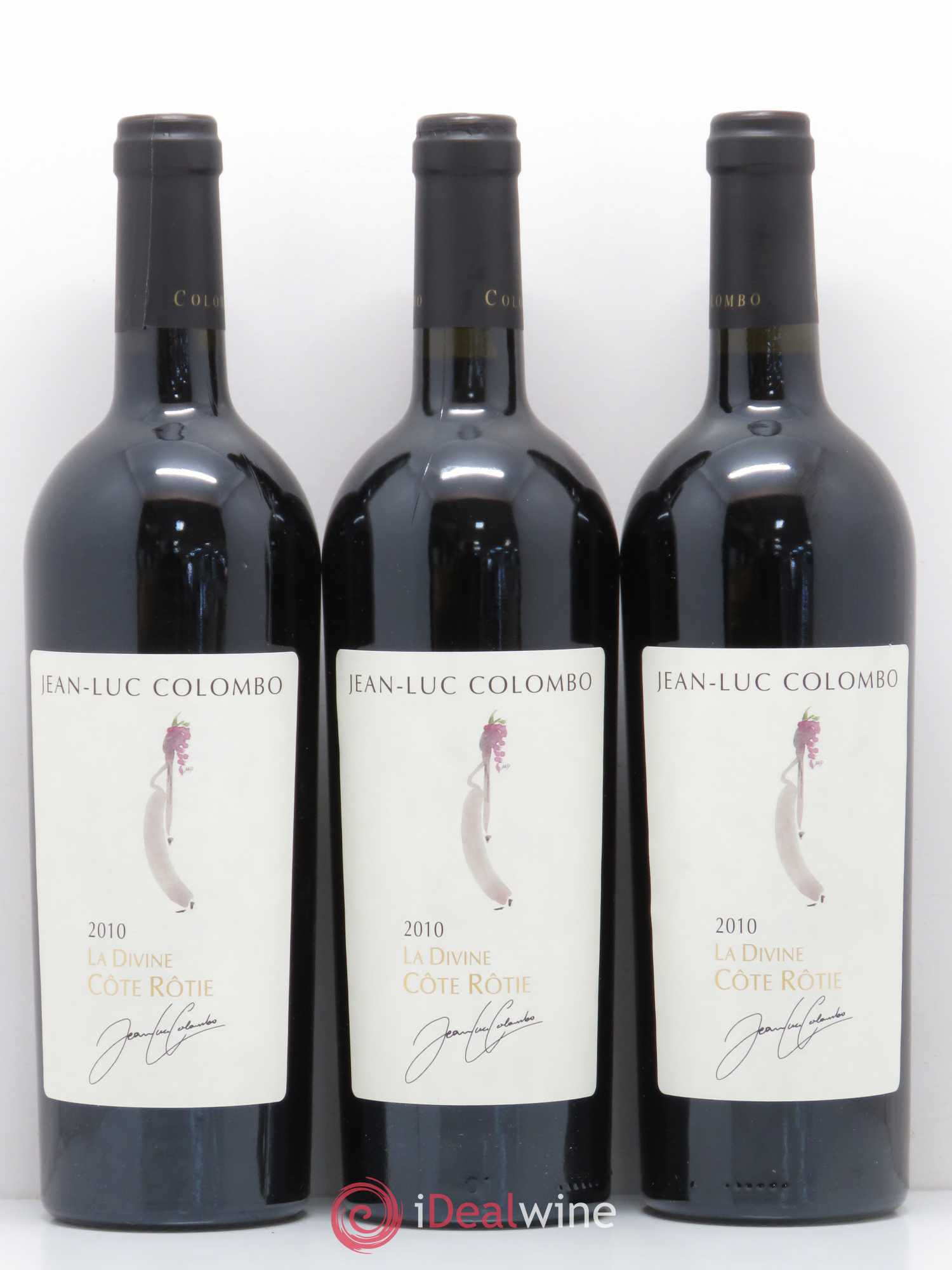 Côte-Rôtie La Divine Jean-Luc Colombo 2010 - Lot de 6 bouteilles - 2