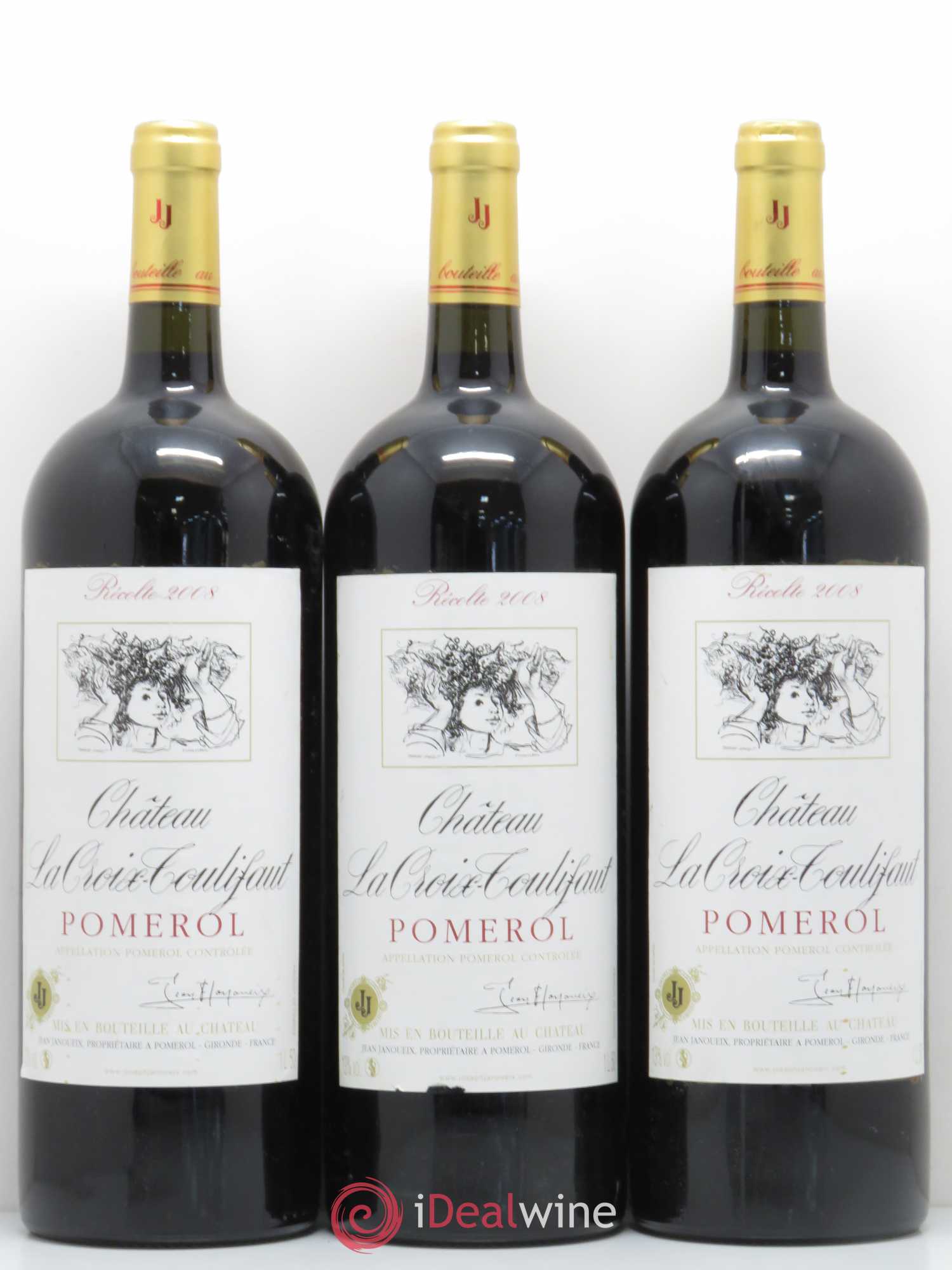 Château la Croix Toulifaut 2008 - Lot de 3 magnums - 0