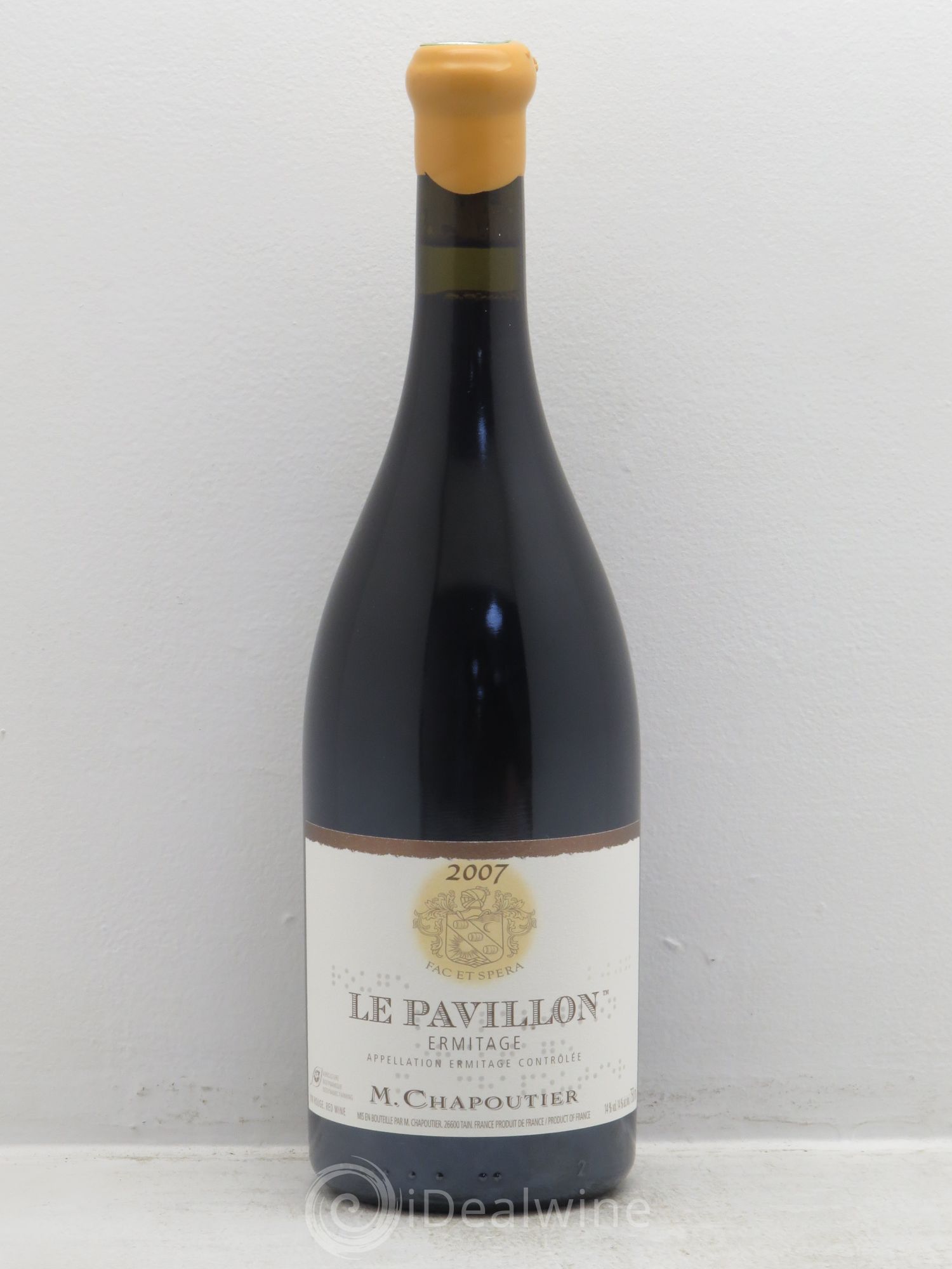 Hermitage Ermitage Le Pavillon Chapoutier 2007 - Lot de 1 bouteille - 0