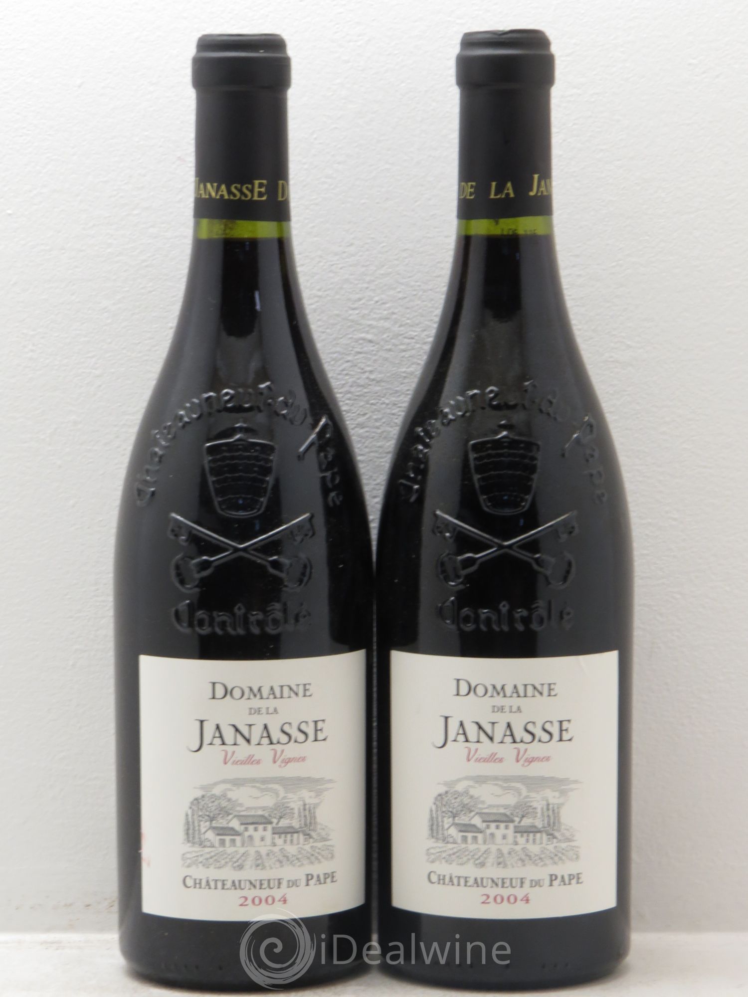Châteauneuf-du-Pape Cuvée Vieilles Vignes La Janasse (Domaine de) 2004 - Lot de 2 bouteilles - 0