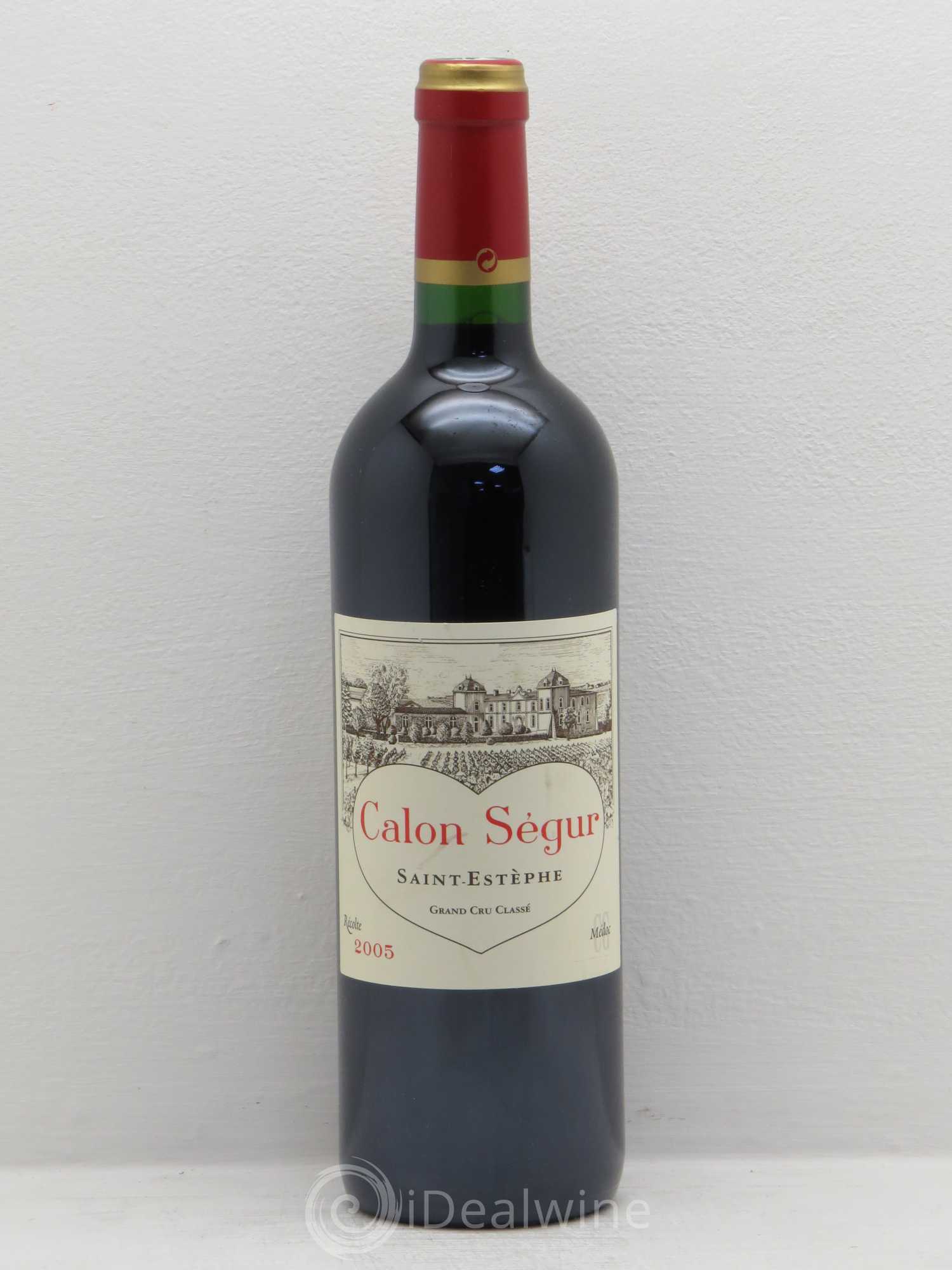 Château Calon Ségur 3ème Grand Cru Classé 2005 - Lot de 1 bouteille - 0