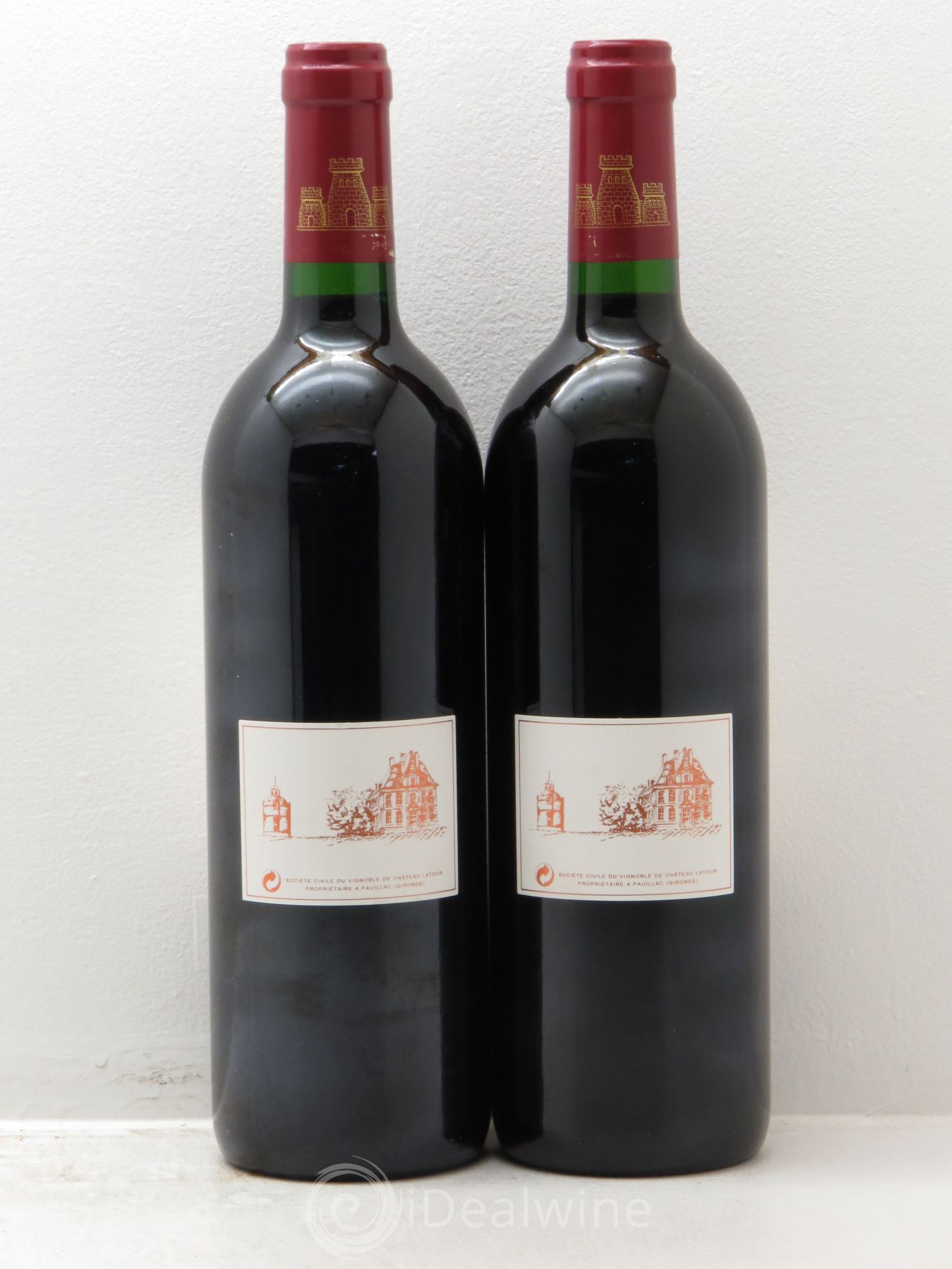 Les Forts de Latour Second Vin 1995 - Lot de 2 bouteilles - 1