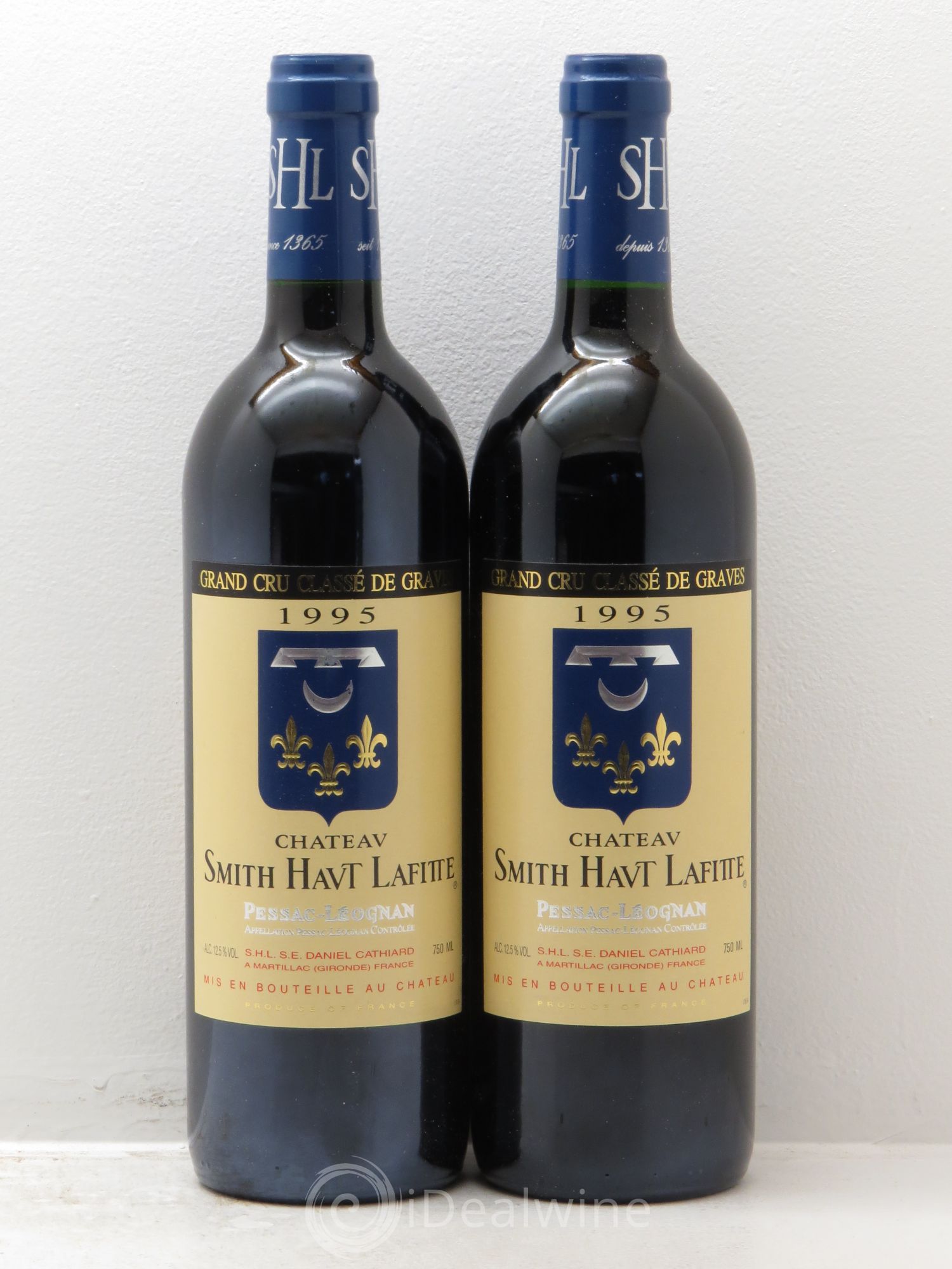 Château Smith Haut Lafitte Cru Classé de Graves 1995 - Lot de 2 bouteilles - 0