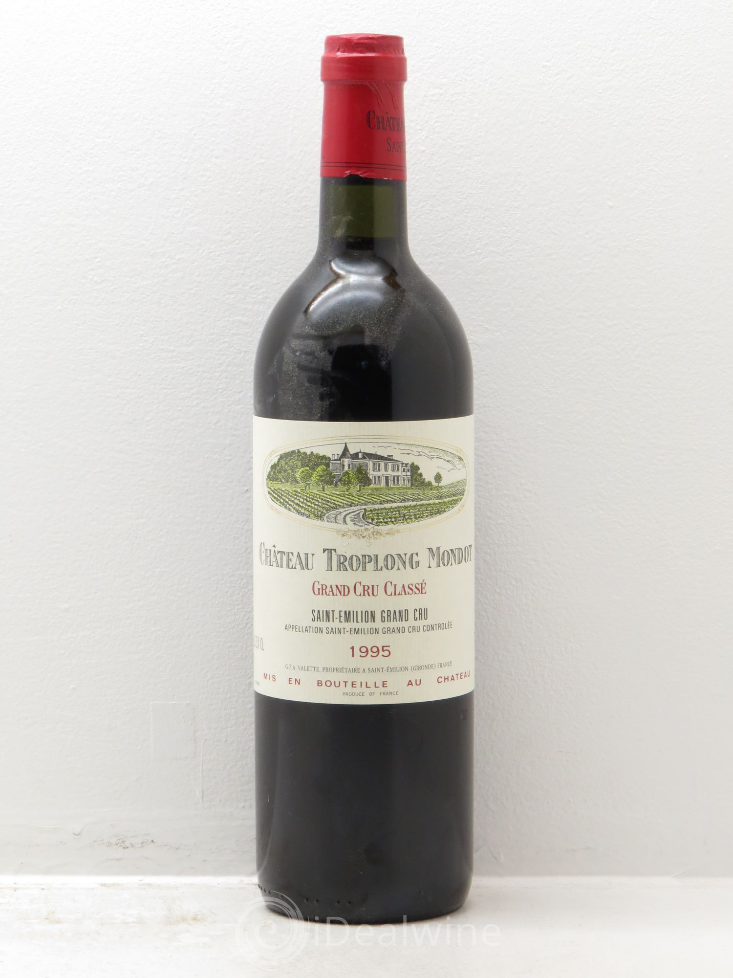Château Troplong Mondot 1er Grand Cru Classé B 1995 - Lot de 1 bouteille - 0