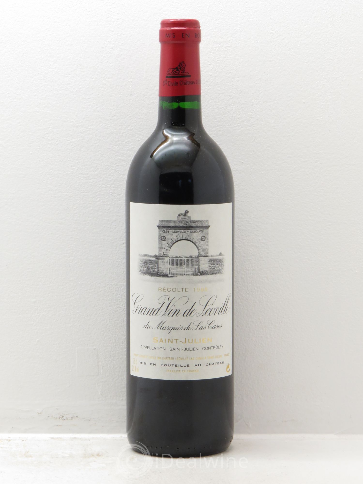Château Léoville Las Cases 2ème Grand Cru Classé 1996 - Lot de 1 bouteille - 0