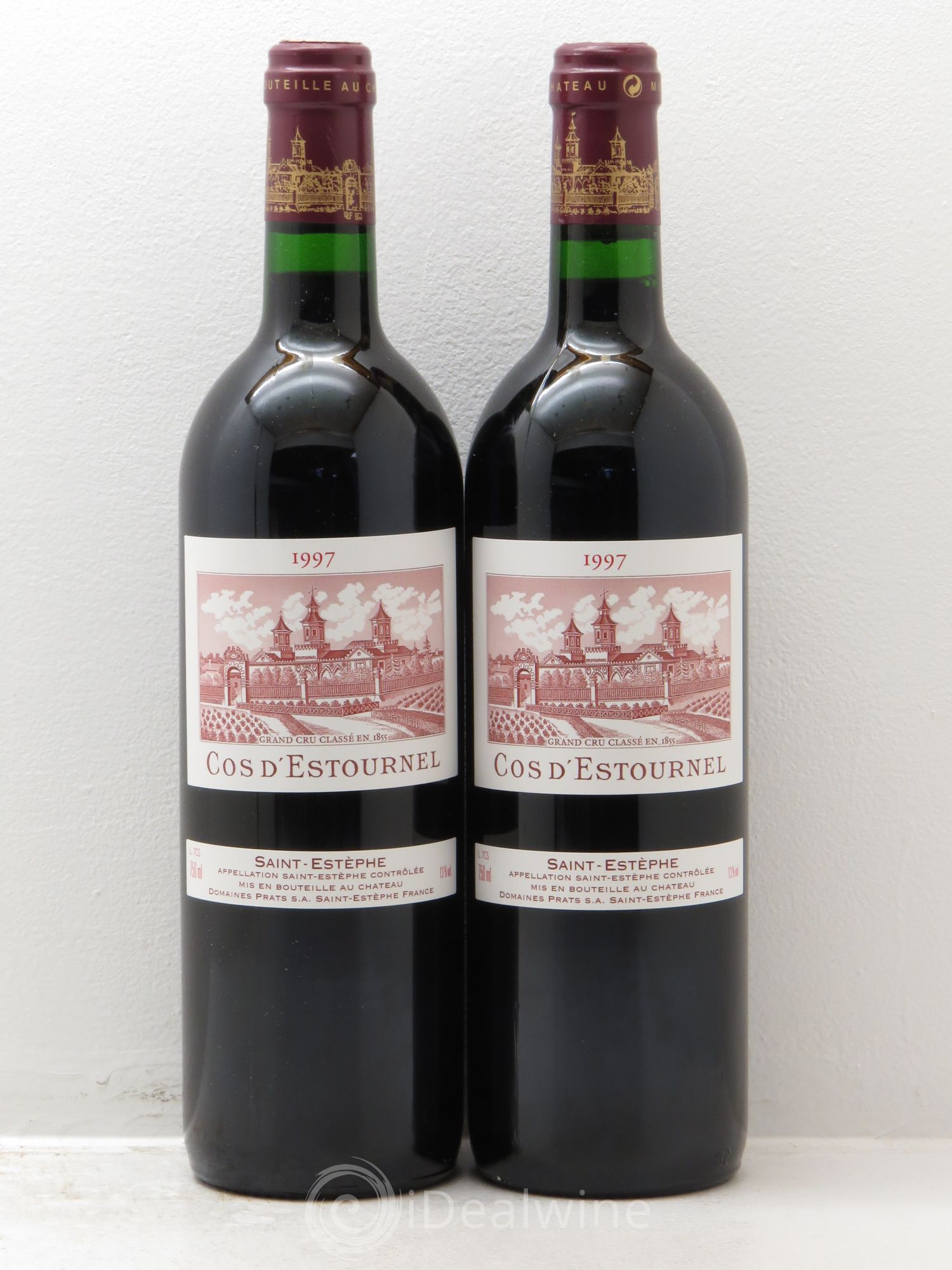 Cos d'Estournel 2ème Grand Cru Classé 1997 - Lot de 2 bouteilles - 0