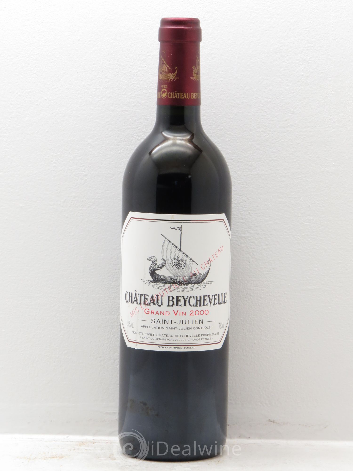 Château Beychevelle 4ème Grand Cru Classé 2000 - Lot de 6 bouteilles - 0