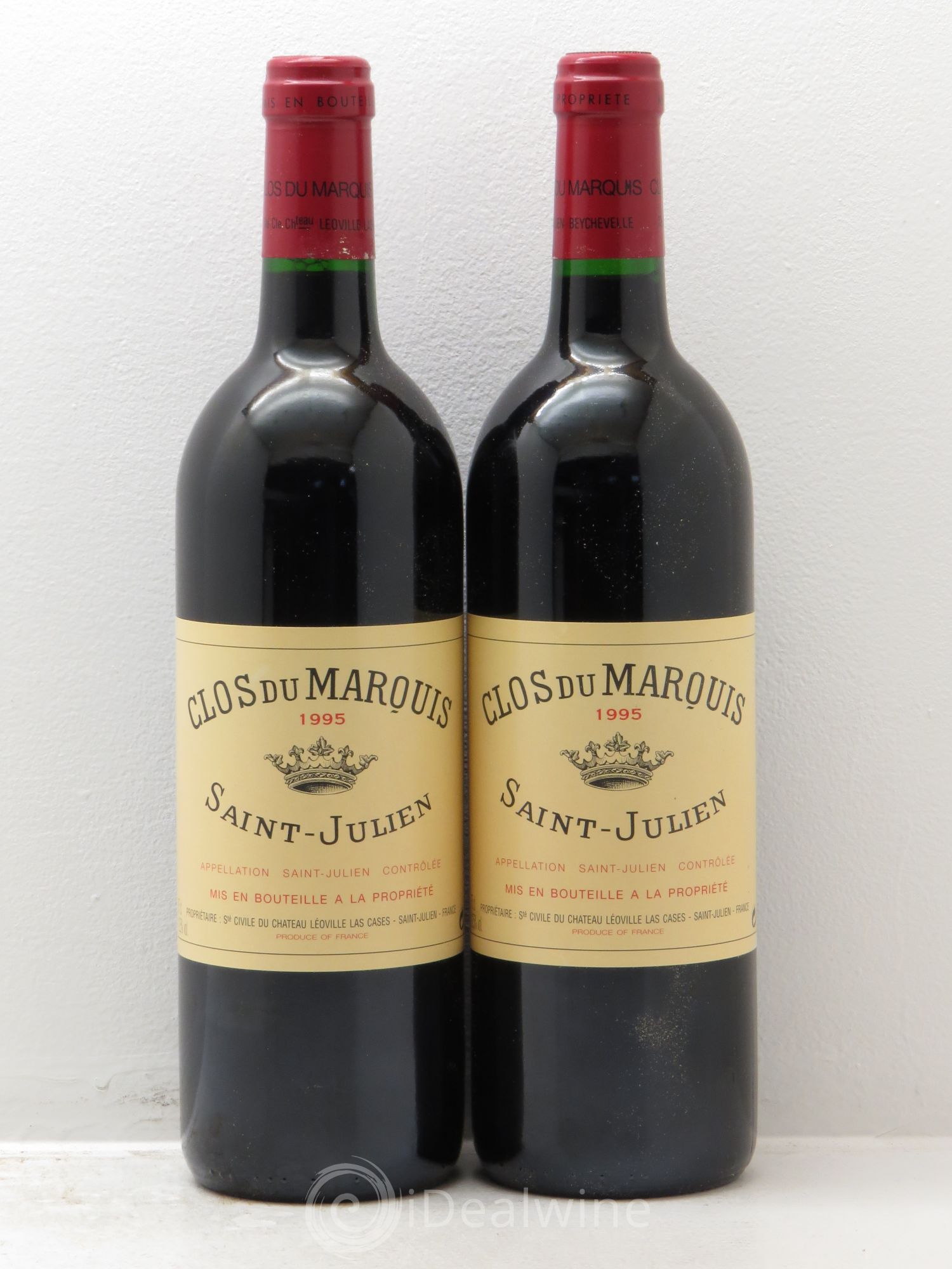 Clos du Marquis 1995 - Lot de 2 bouteilles - 0