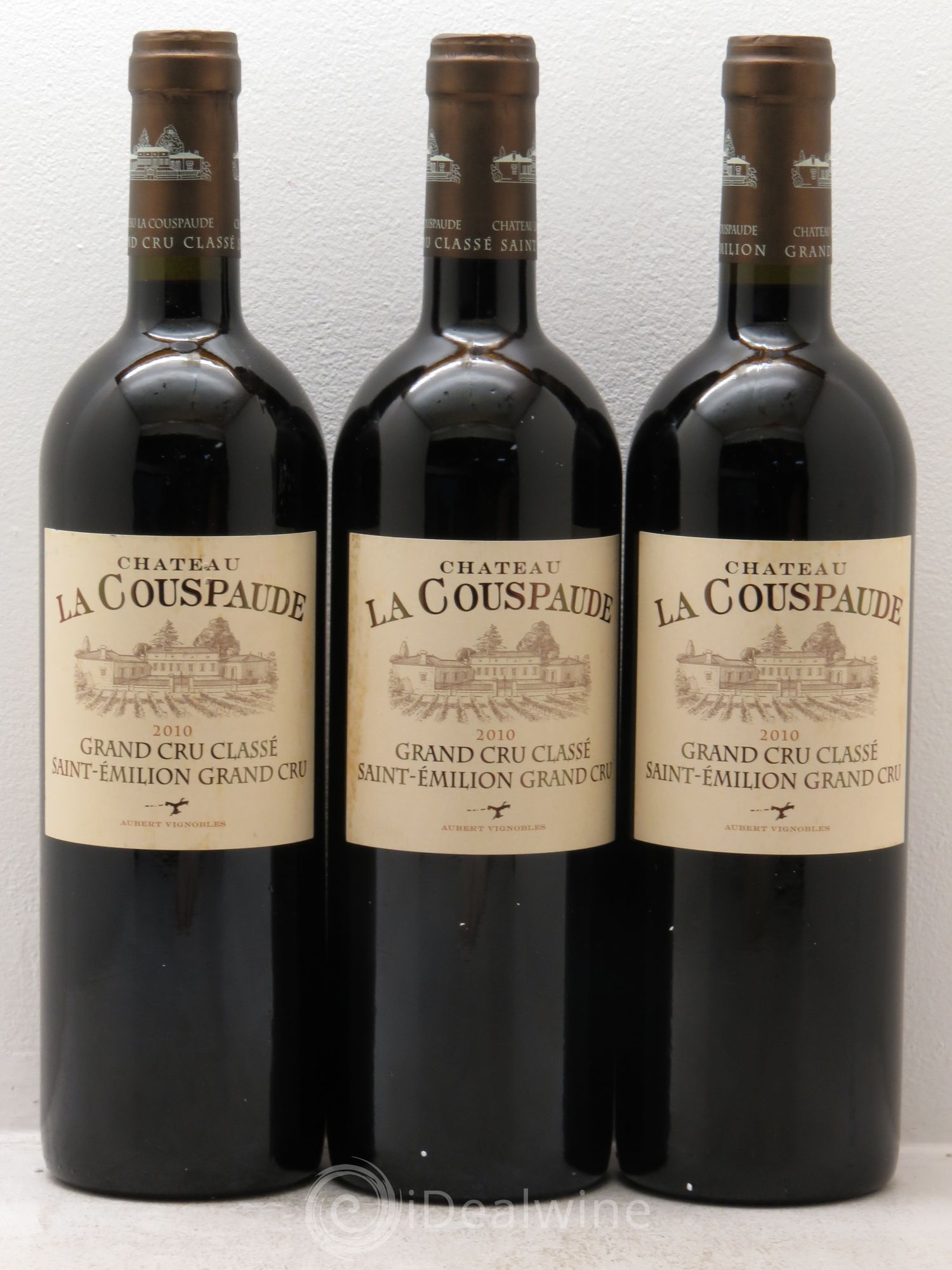 Château la Couspaude Grand Cru Classé 2010 - Lot de 3 bouteilles - 0