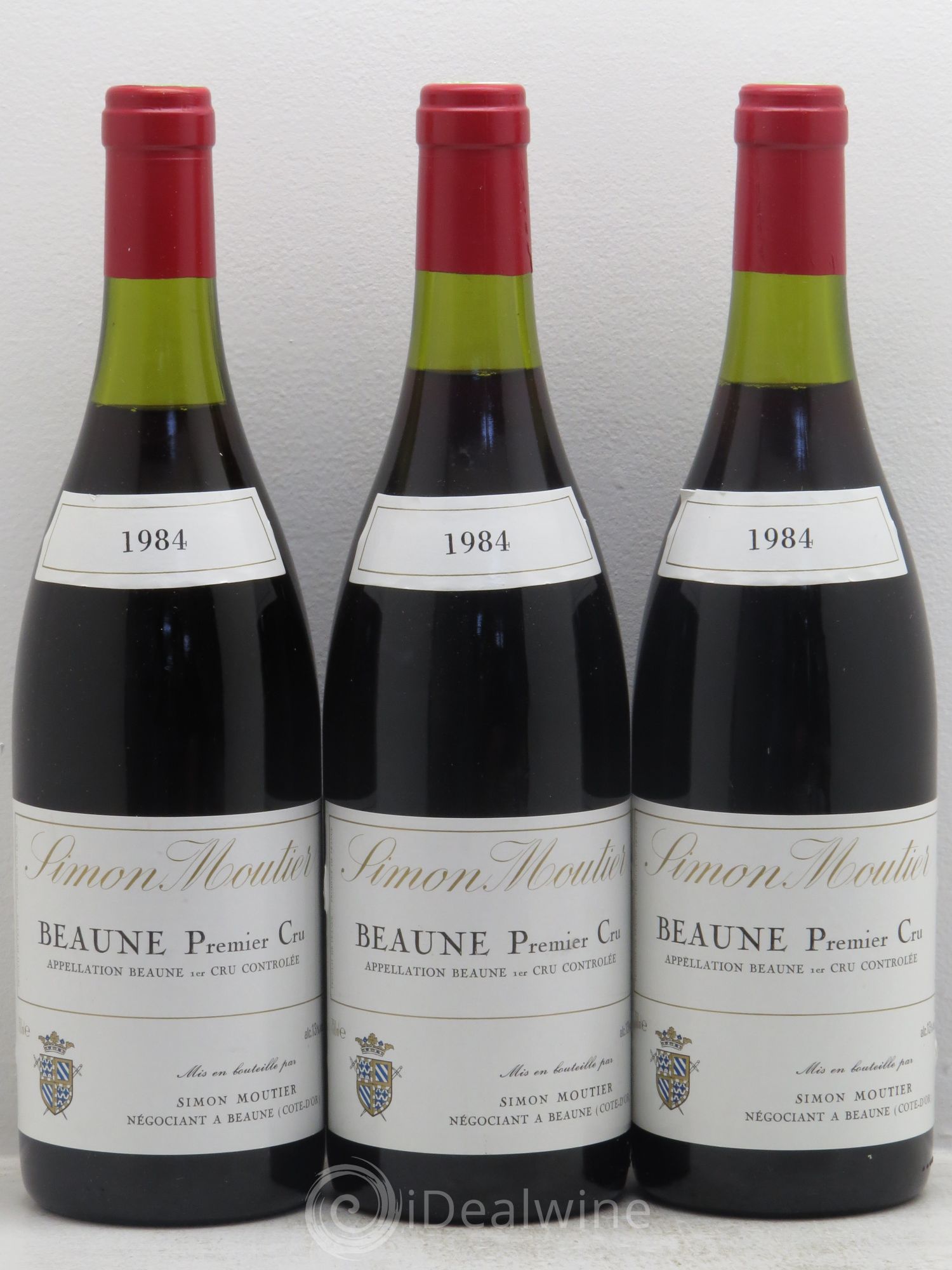 Beaune 1er Cru Simon Mouthier (sans prix de réserve) 1984 - Posten von 3 Flaschen - 0