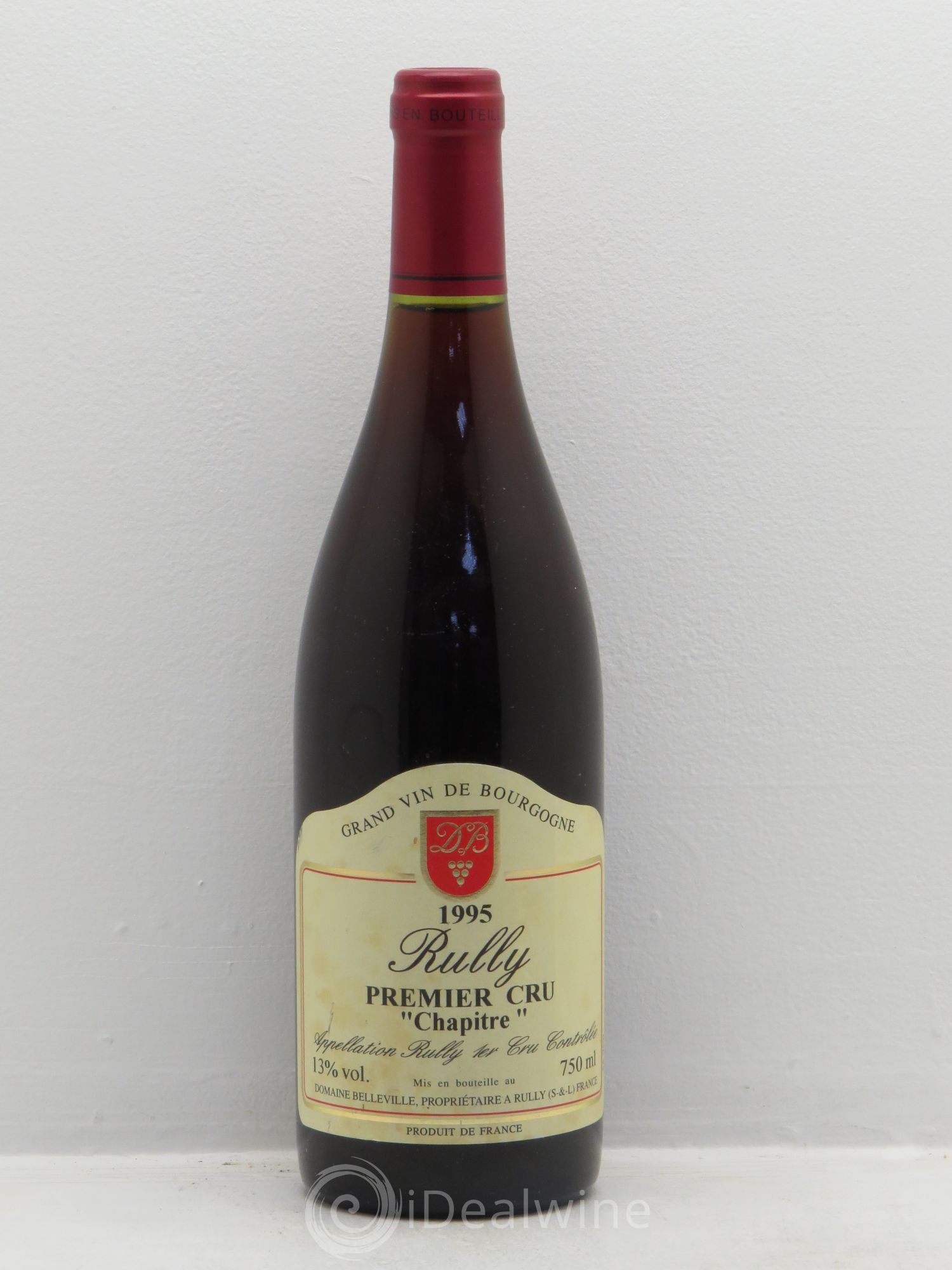 Rully 1er Cru Domaine Belleville 1995 - Posten von 1 Flasche - 0