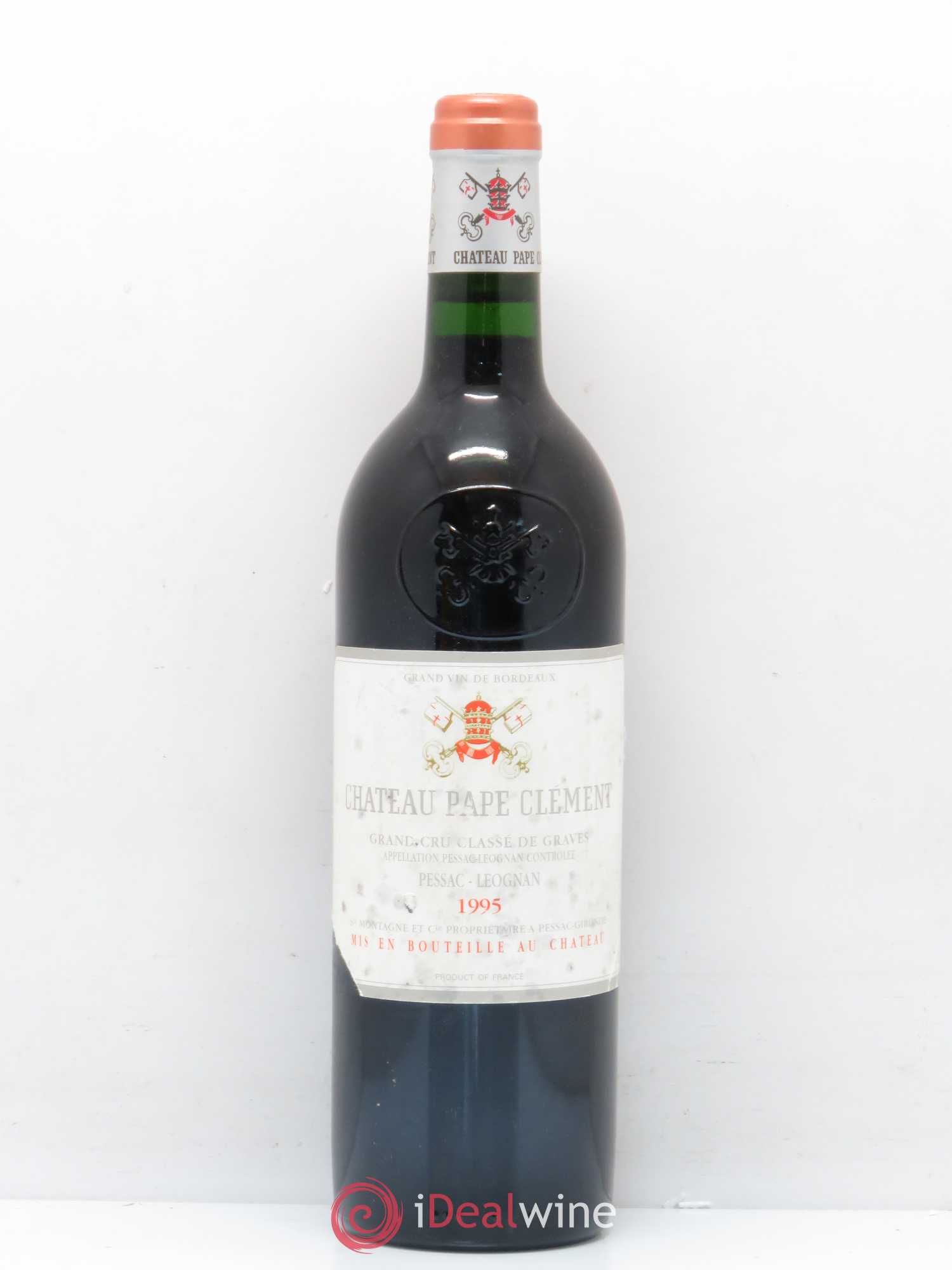 Château Pape Clément Cru Classé de Graves 1995 - Lot de 1 bouteille - 0