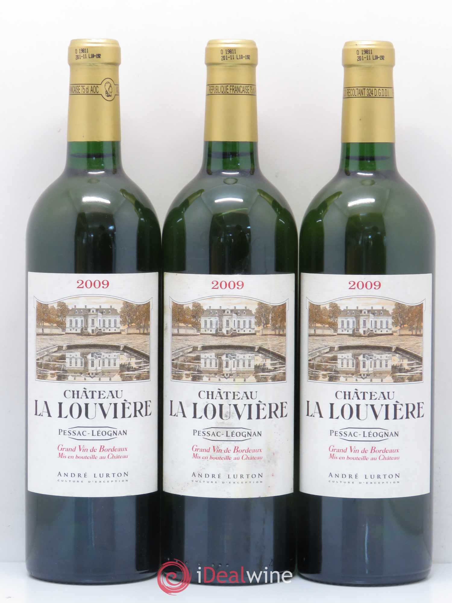 Château la Louvière 2009 - Lot de 12 bouteilles - 3