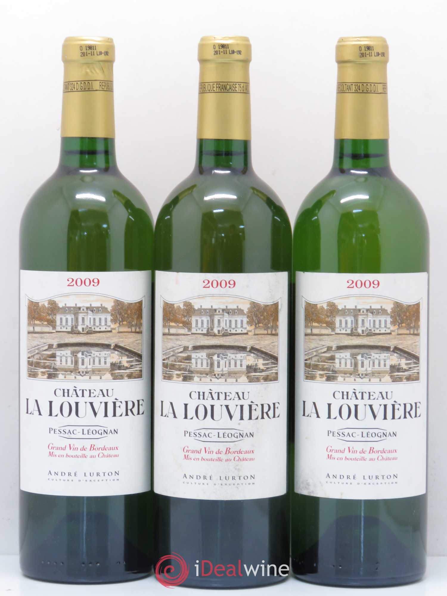 Château la Louvière 2009 - Lot de 12 bouteilles - 4