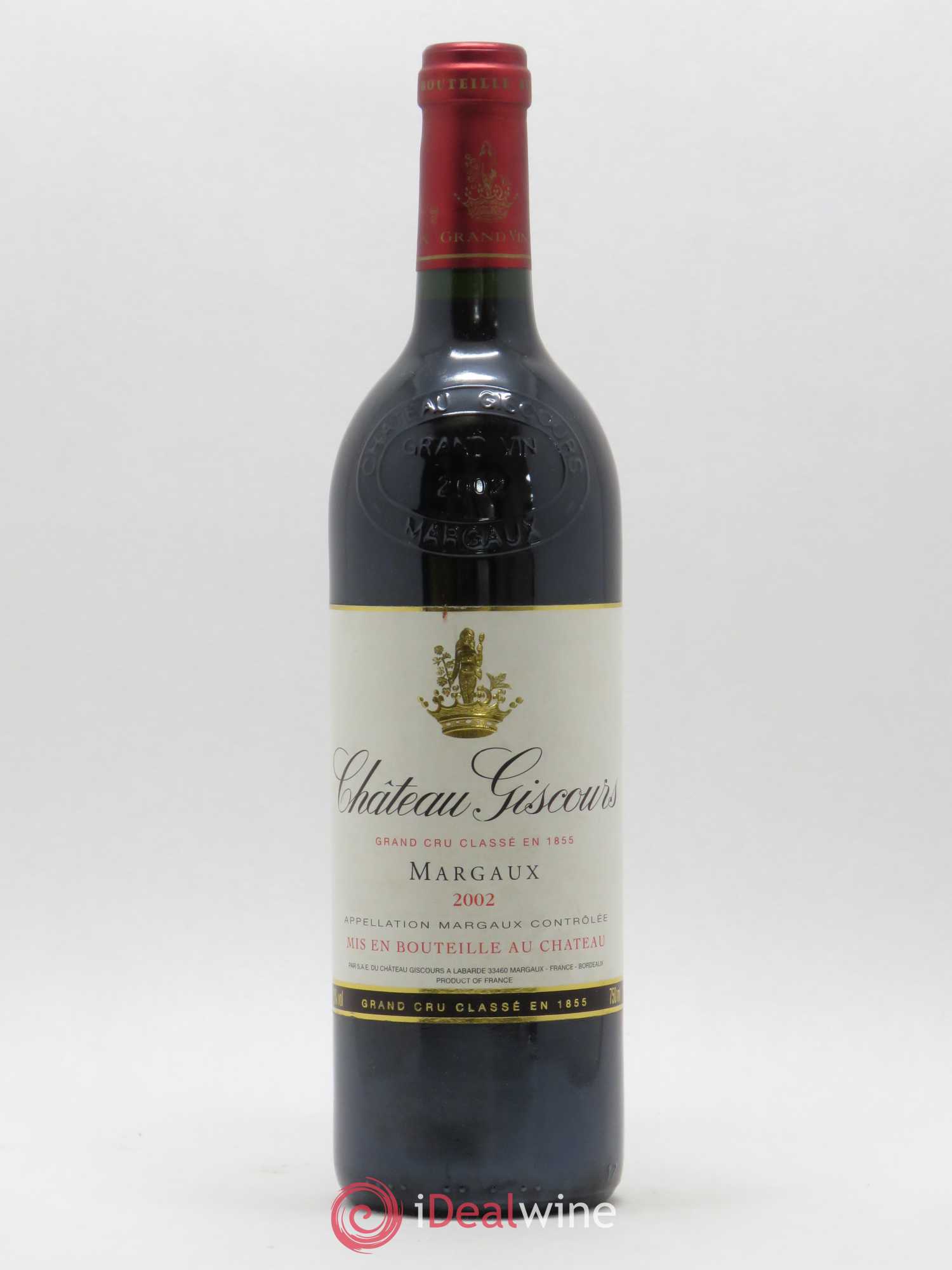 Château Giscours 3ème Grand Cru Classé 2002 - Lot de 1 bouteille - 0