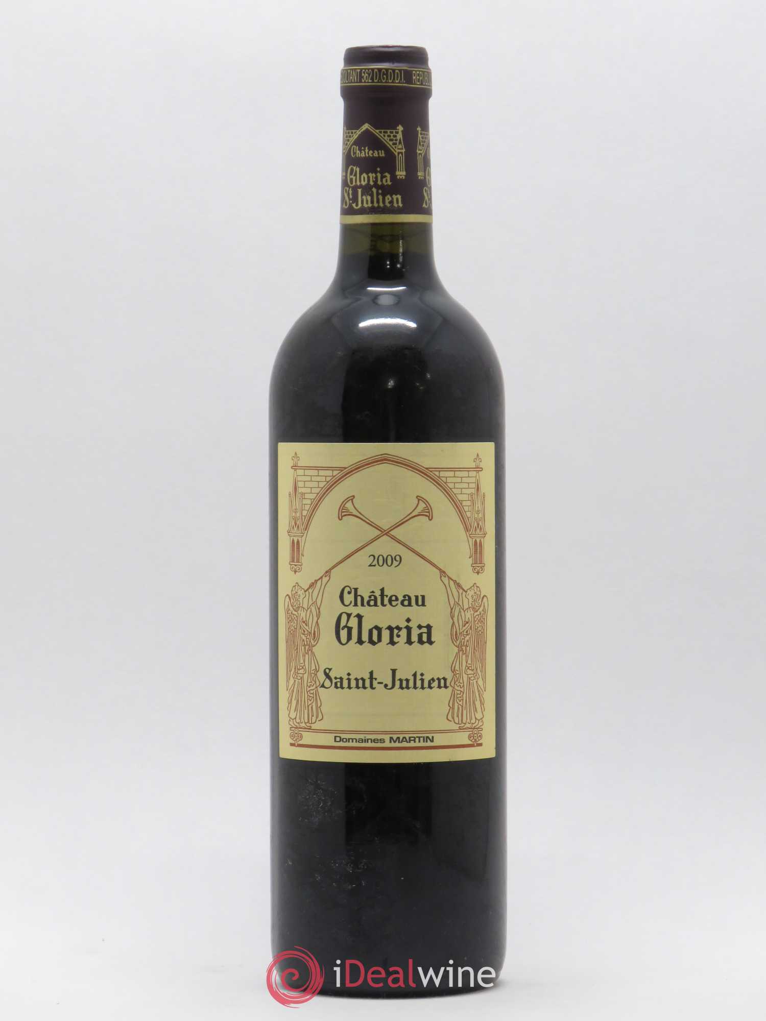 Château Gloria 2009 - Lot de 1 bouteille - 0