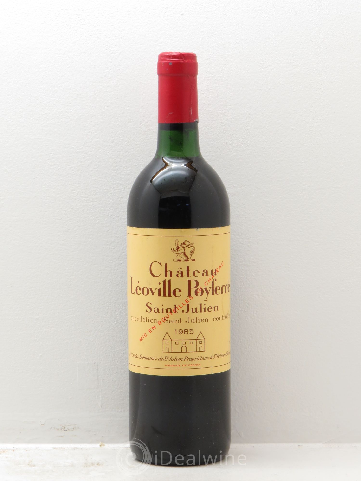 Château Léoville Poyferré 2ème Grand Cru Classé 1985 - Lot de 1 bouteille - 0