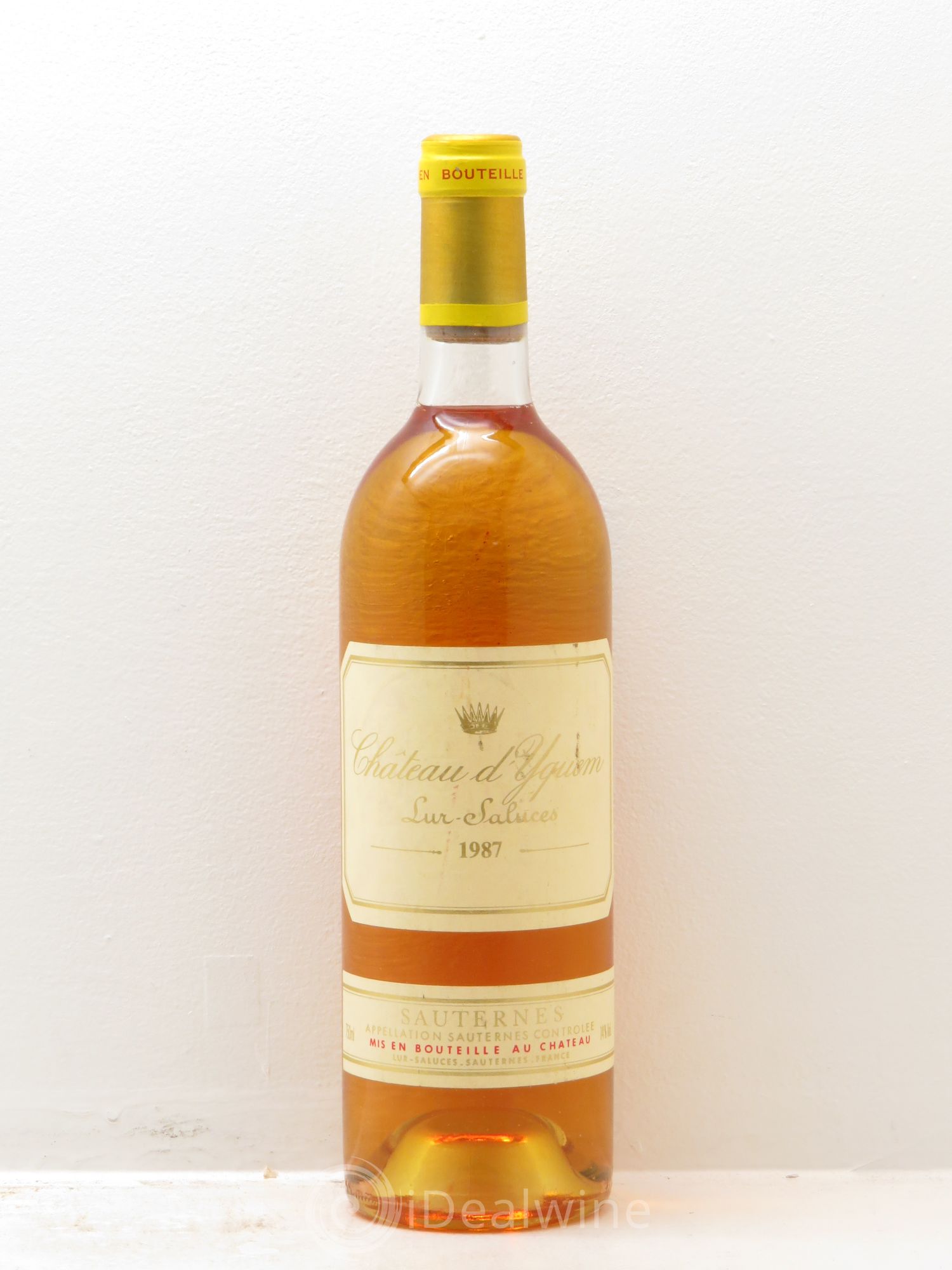 Château d' Yquem 1er Cru Classé Supérieur 1987 - Lotto di 1 bottiglia - 0