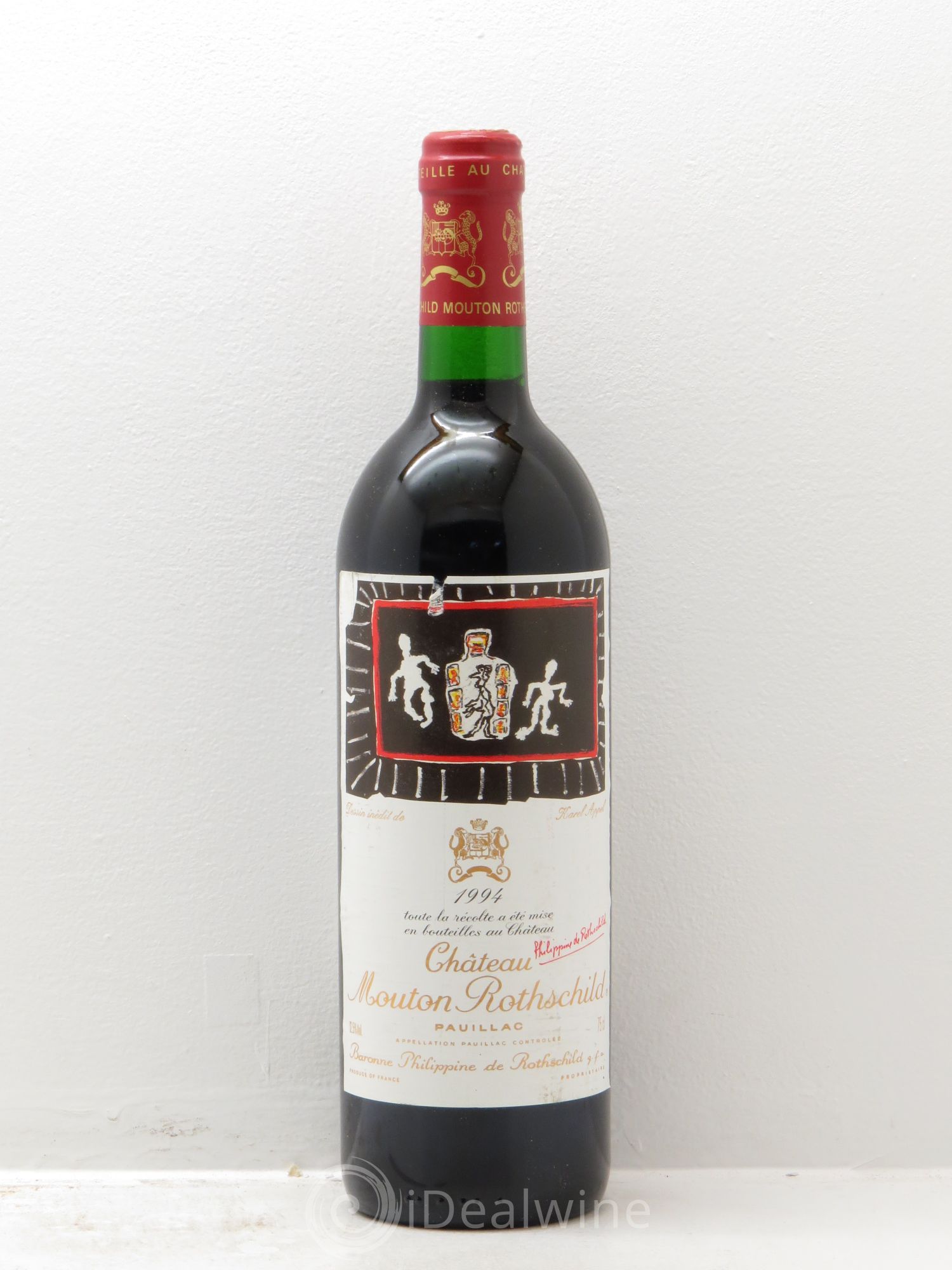 Château Mouton Rothschild 1er Grand Cru Classé 1994 - Lot de 1 bouteille - 0