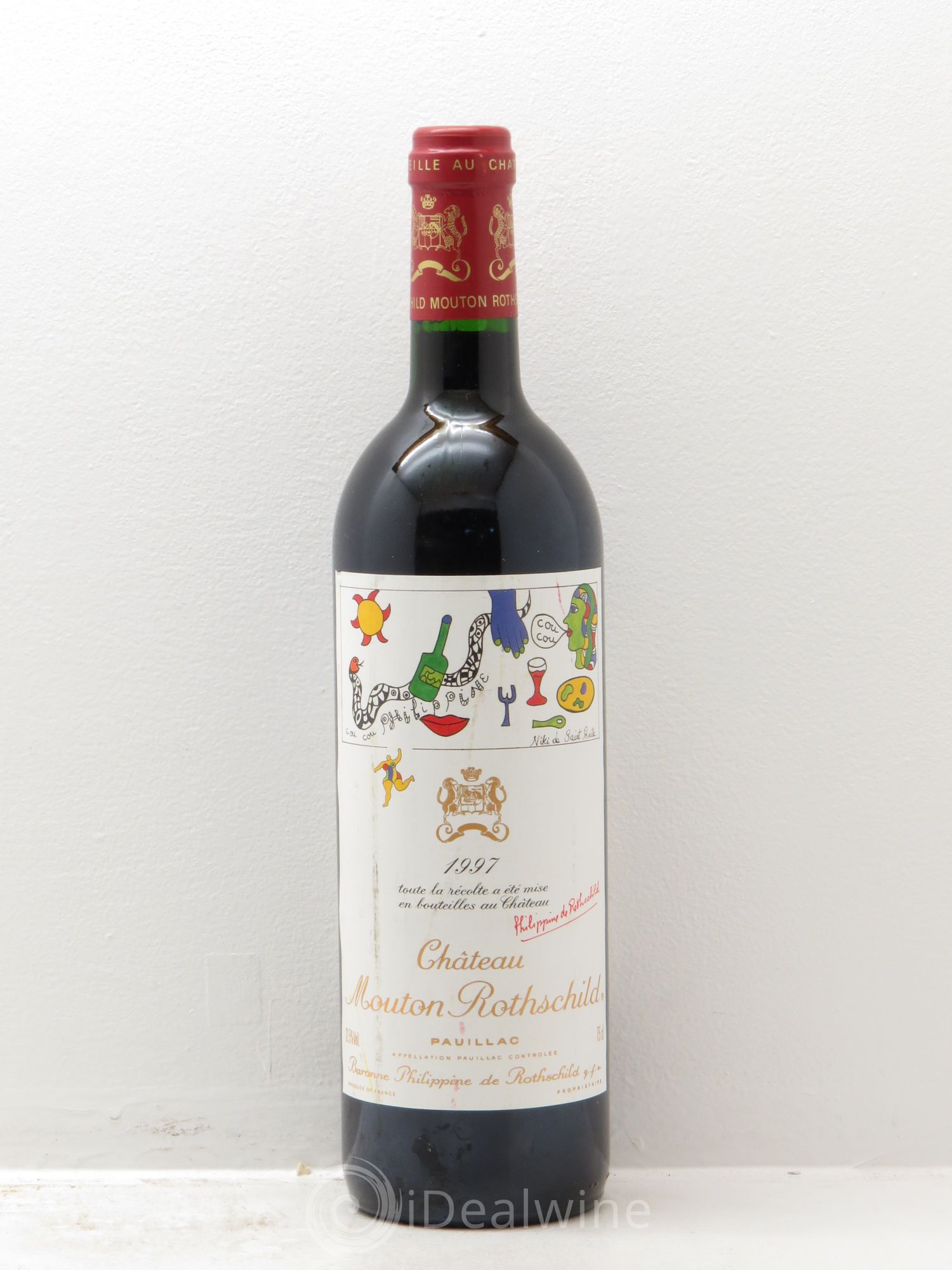 Château Mouton Rothschild 1er Grand Cru Classé 1997 - Lot de 1 bouteille - 0