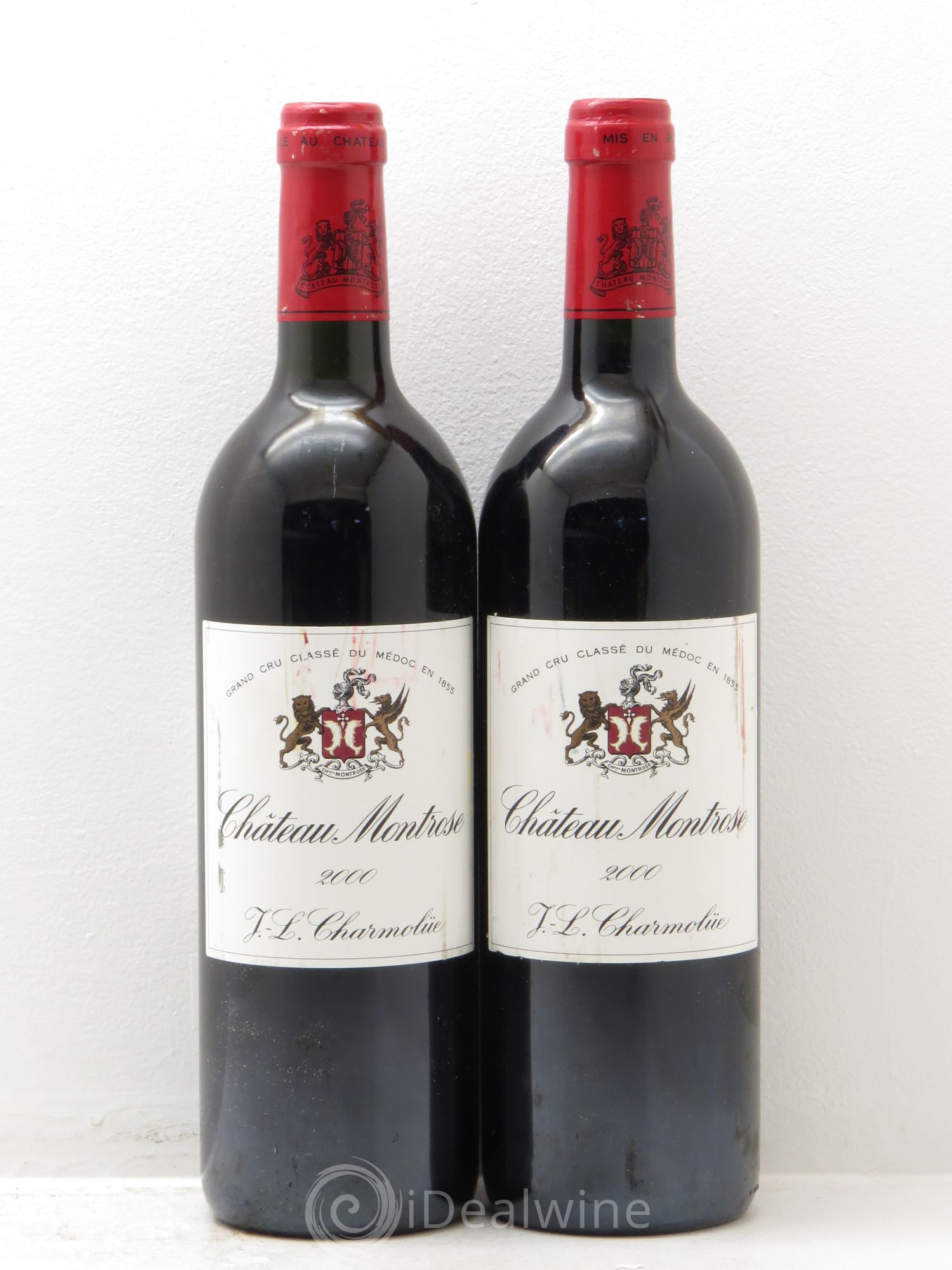 Château Montrose 2ème Grand Cru Classé 2000 - Lot de 2 bouteilles - 0