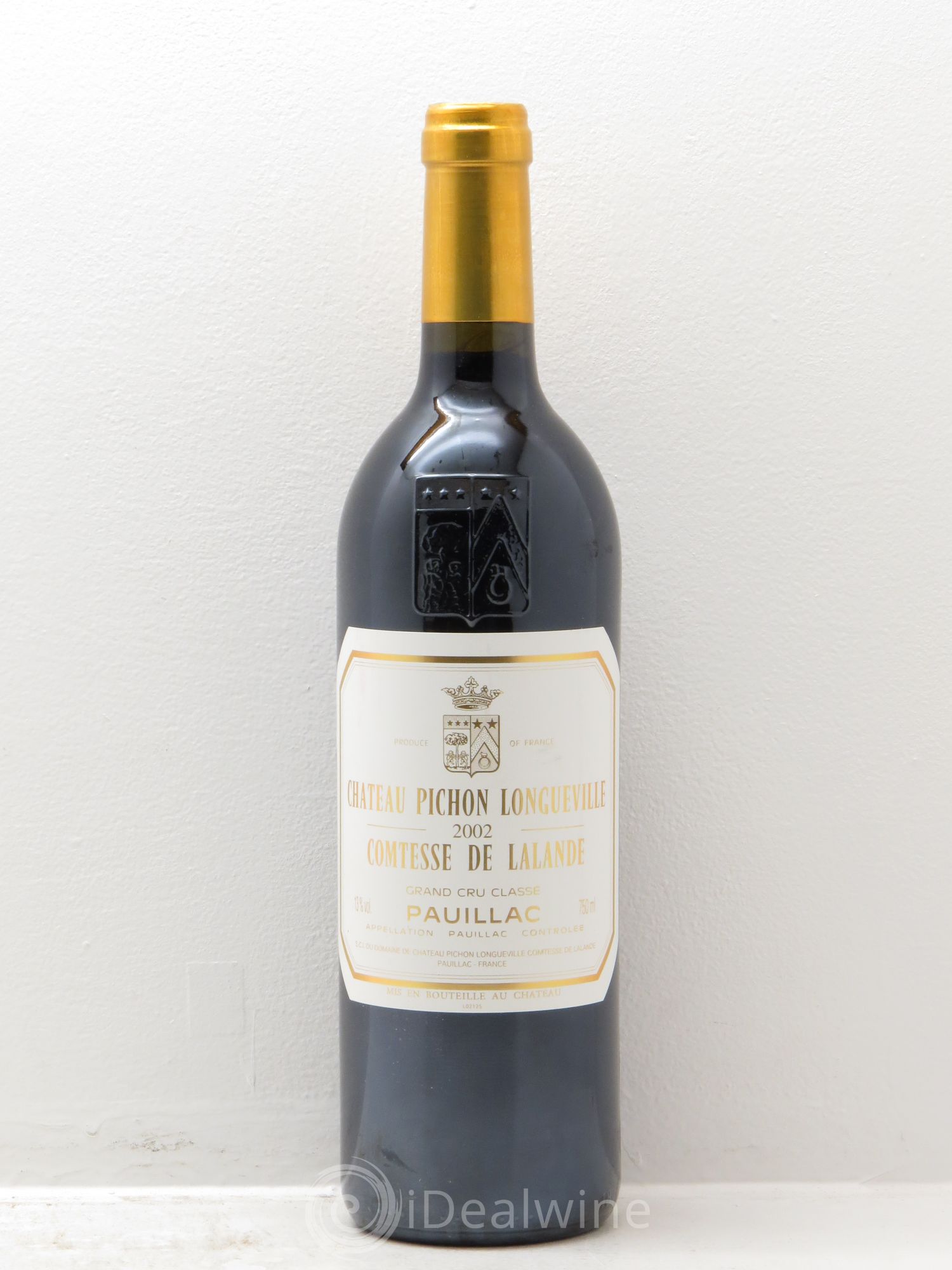Château Pichon Longueville Comtesse de Lalande 2ème Grand Cru Classé 2002 - Lot de 1 bouteille - 0
