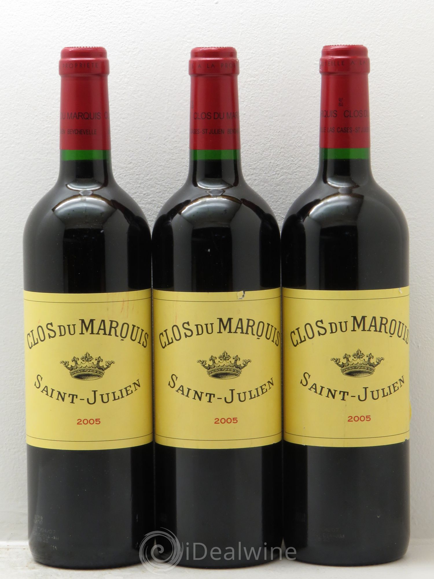 Clos du Marquis 2005 - Lot de 3 bouteilles - 0
