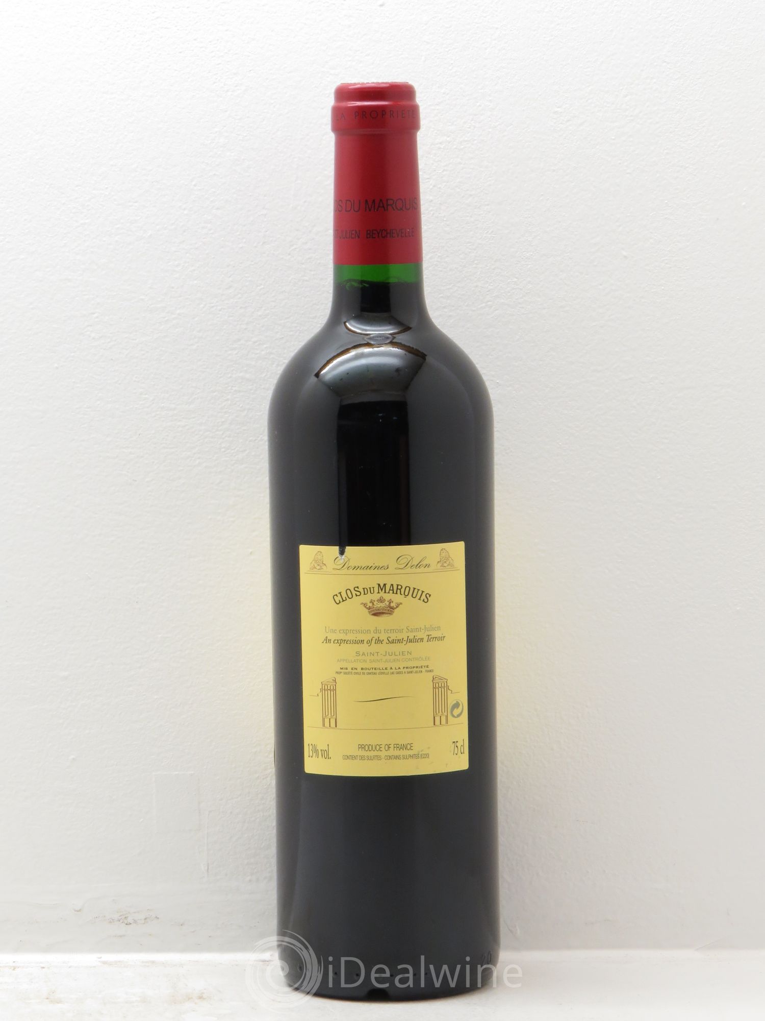 Clos du Marquis 2005 - Lot de 1 bouteille - 1