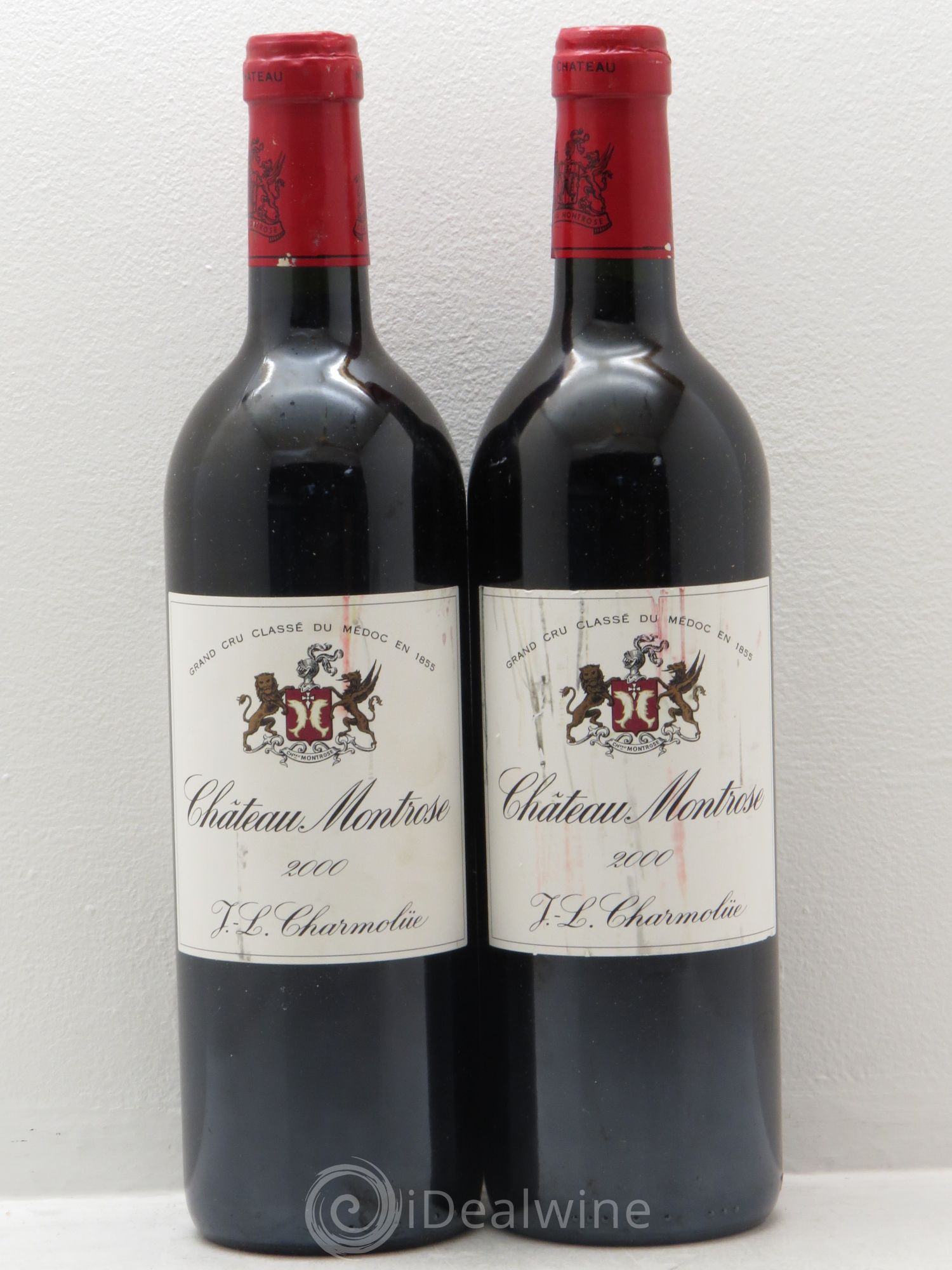 Château Montrose 2ème Grand Cru Classé 2000 - Lot de 2 bouteilles - 0