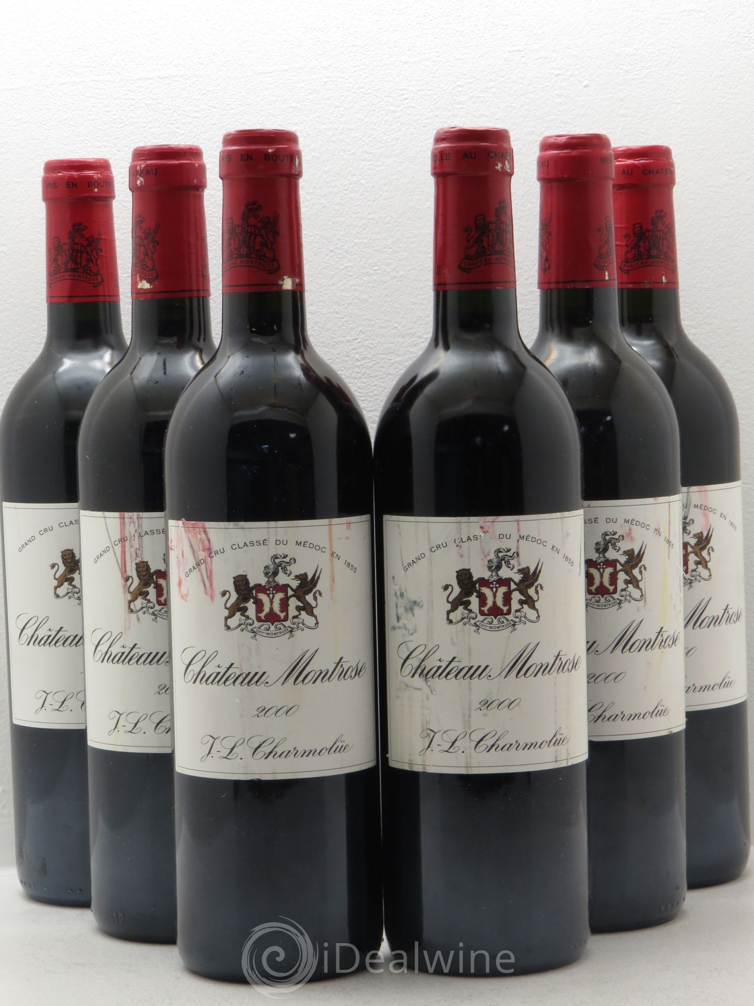 Château Montrose 2ème Grand Cru Classé 2000 - Lot de 6 bouteilles - 0