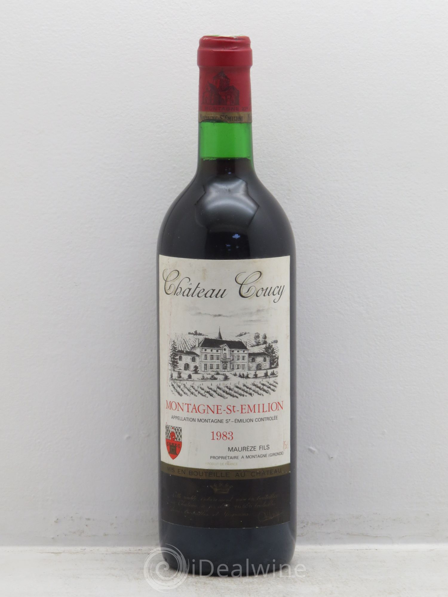 Montagne Saint-Émilion Château Coucy (sans prix de réserve) 1983 - Posten von 1 Flasche - 0